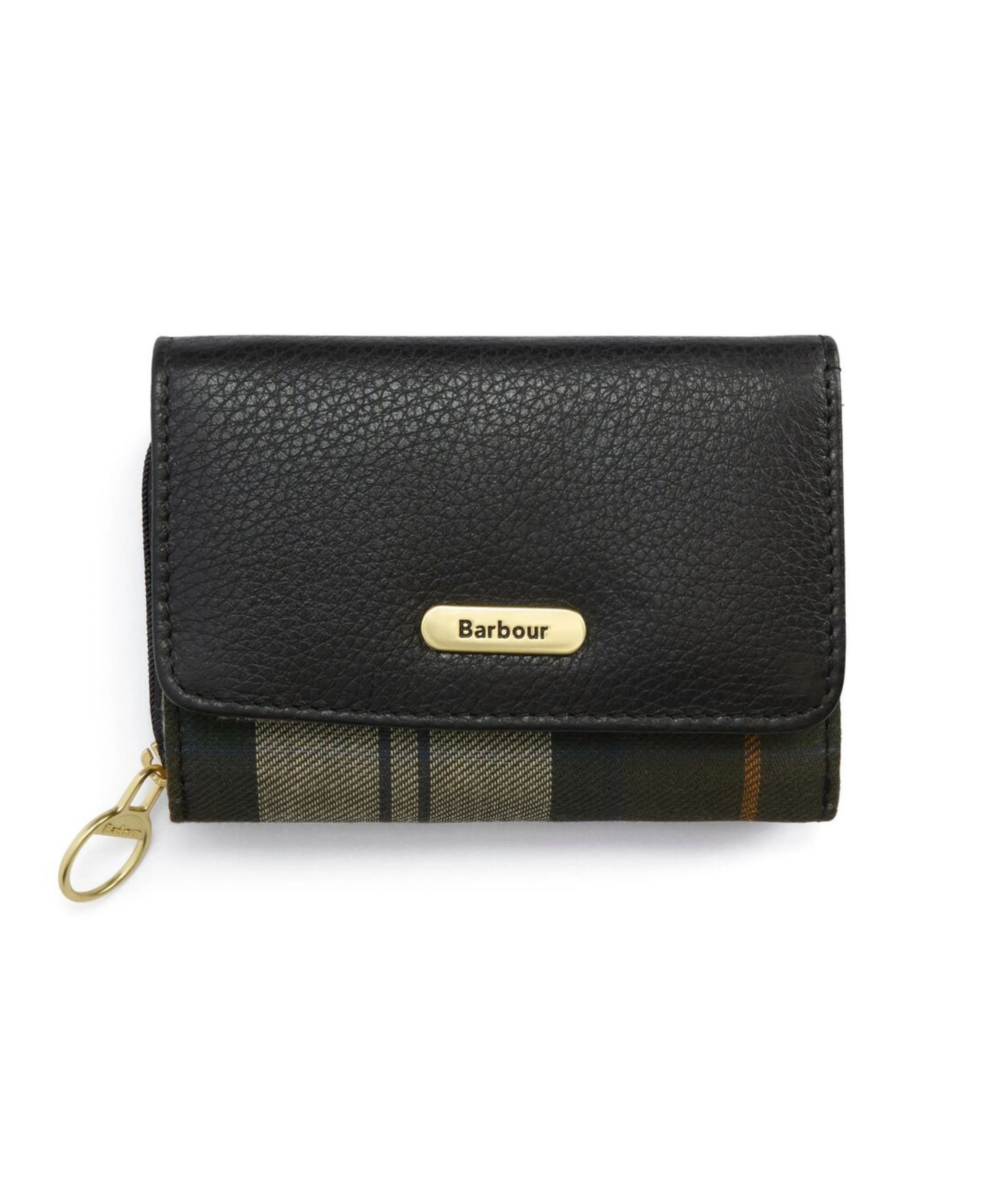 Barbour Rosa Leather French Cüzdan