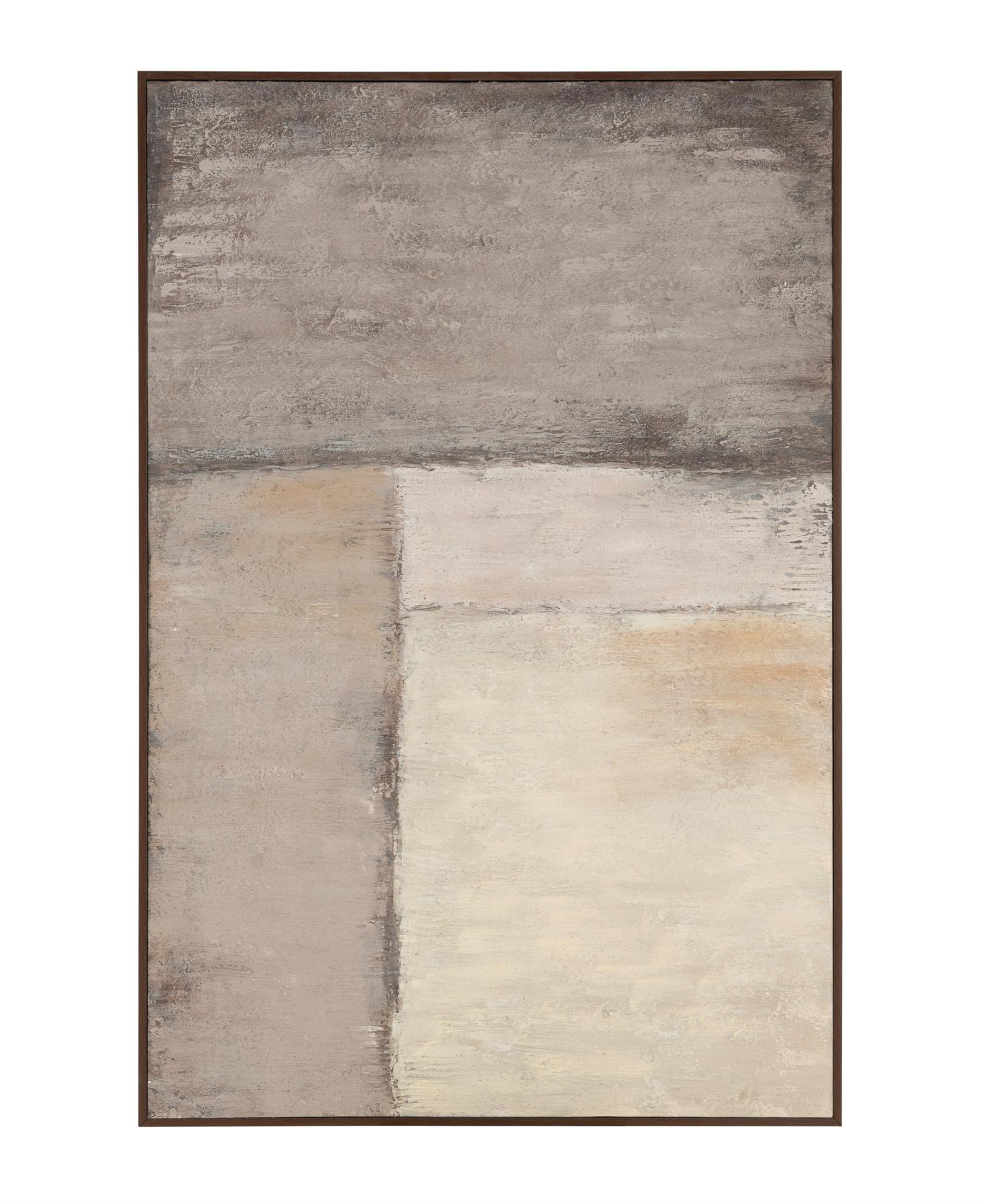 ROSEATE ÇERÇEVELİ YAĞLIBOYA TABLO 100X150 CM