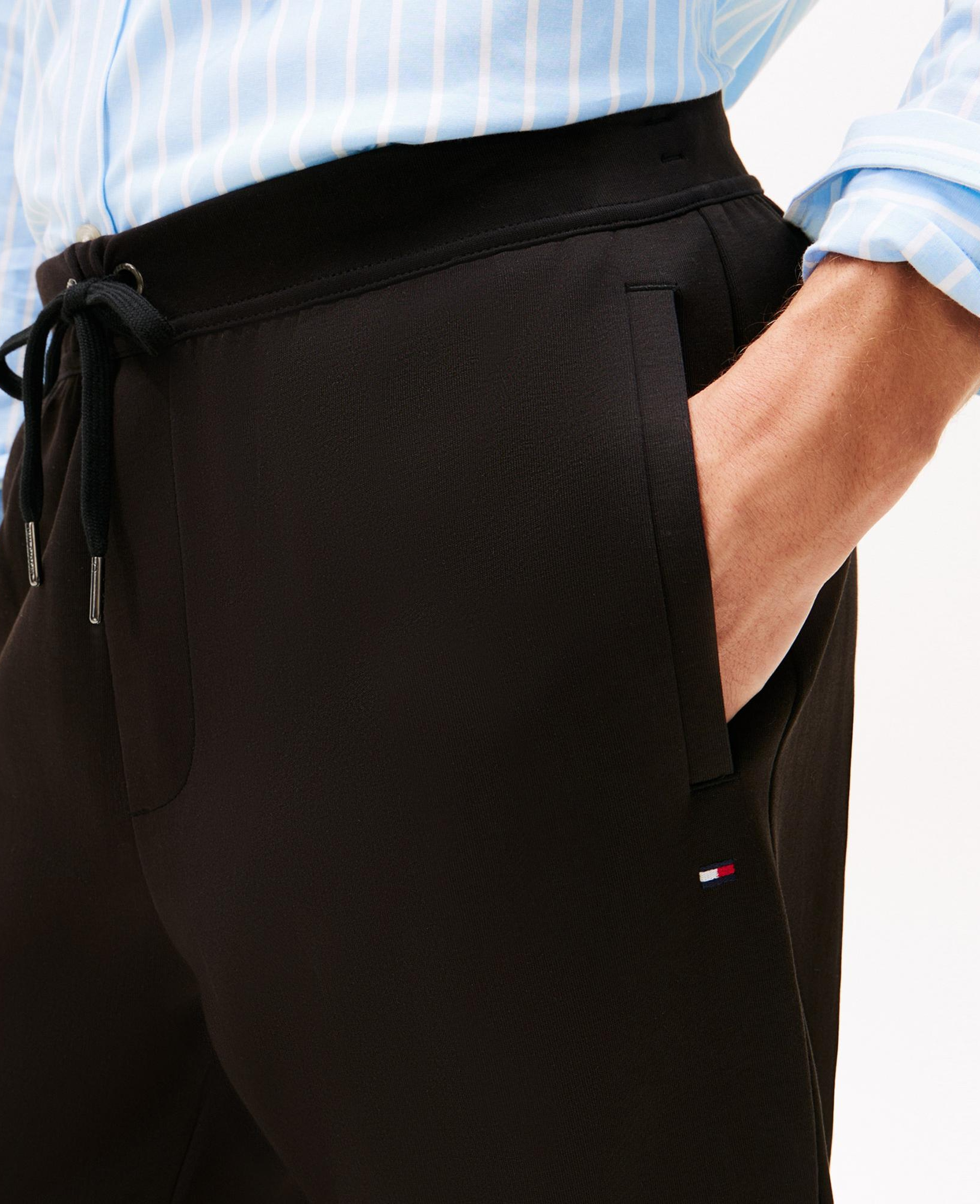 Tommy Hilfiger Essential Intechno Erkek Siyah Eşofman Altı