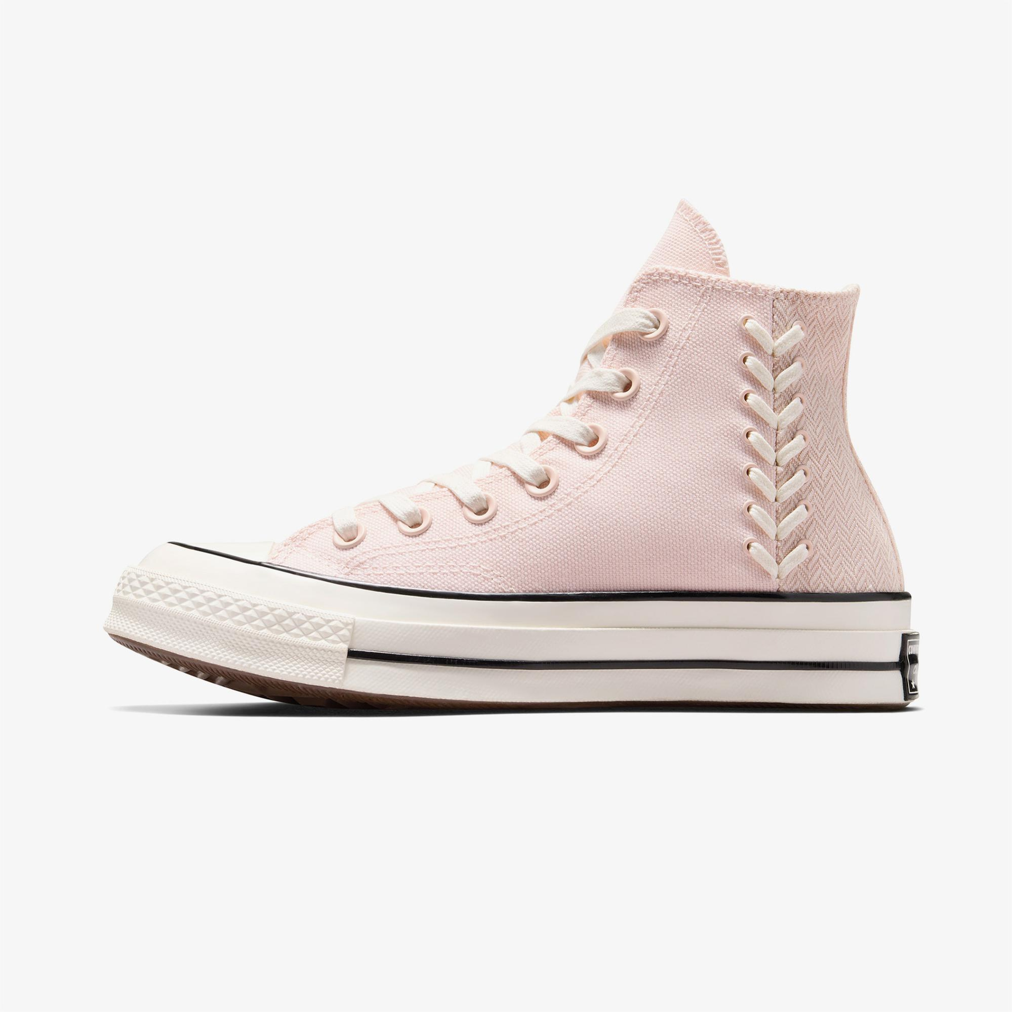 Converse Chuck 70 Crafted Laces Unisex Pembe Sneaker