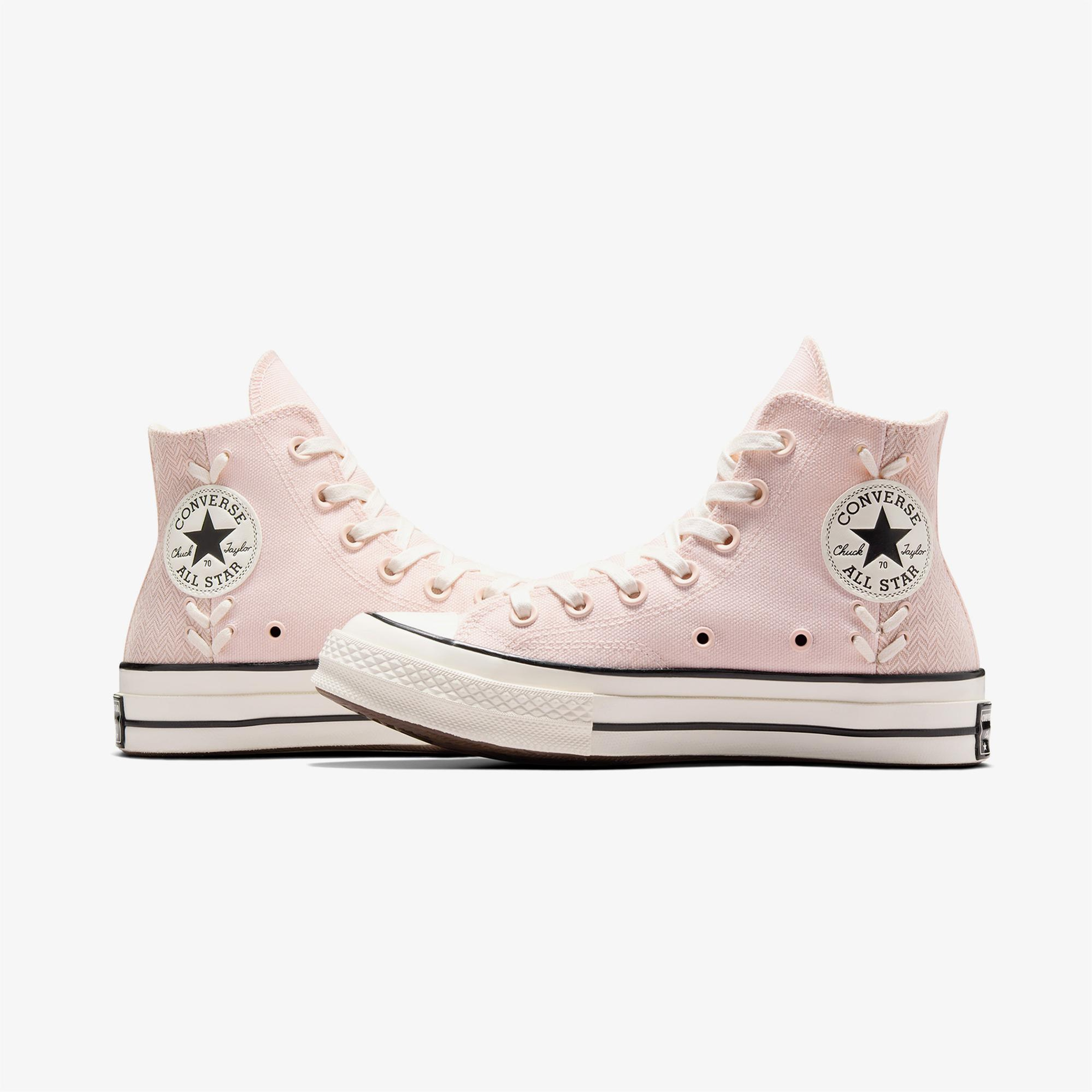 Converse Chuck 70 Crafted Laces Unisex Pembe Sneaker