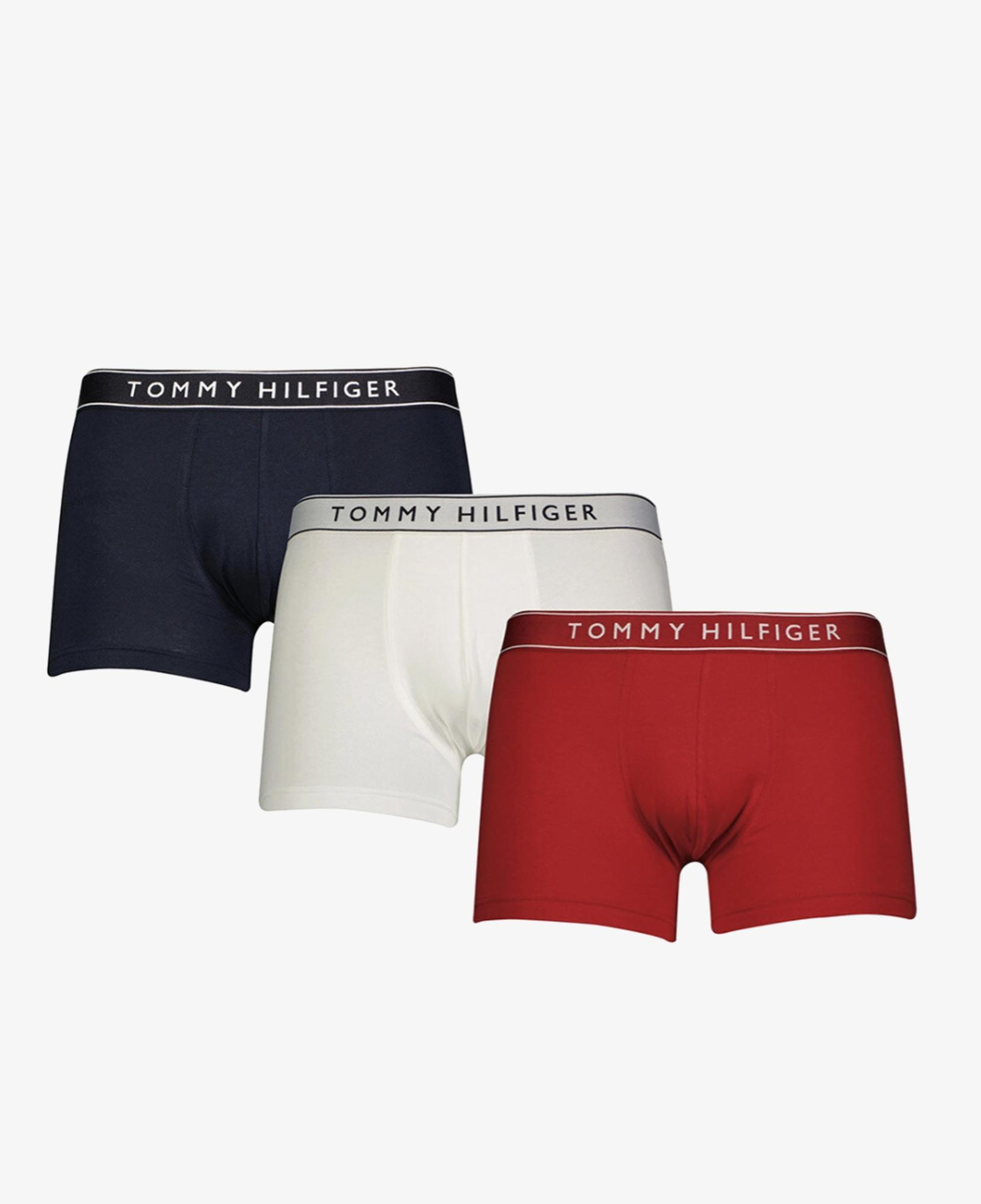 Tommy Hilfiger Trunk Erkek 3'lü Renkli Boxer
