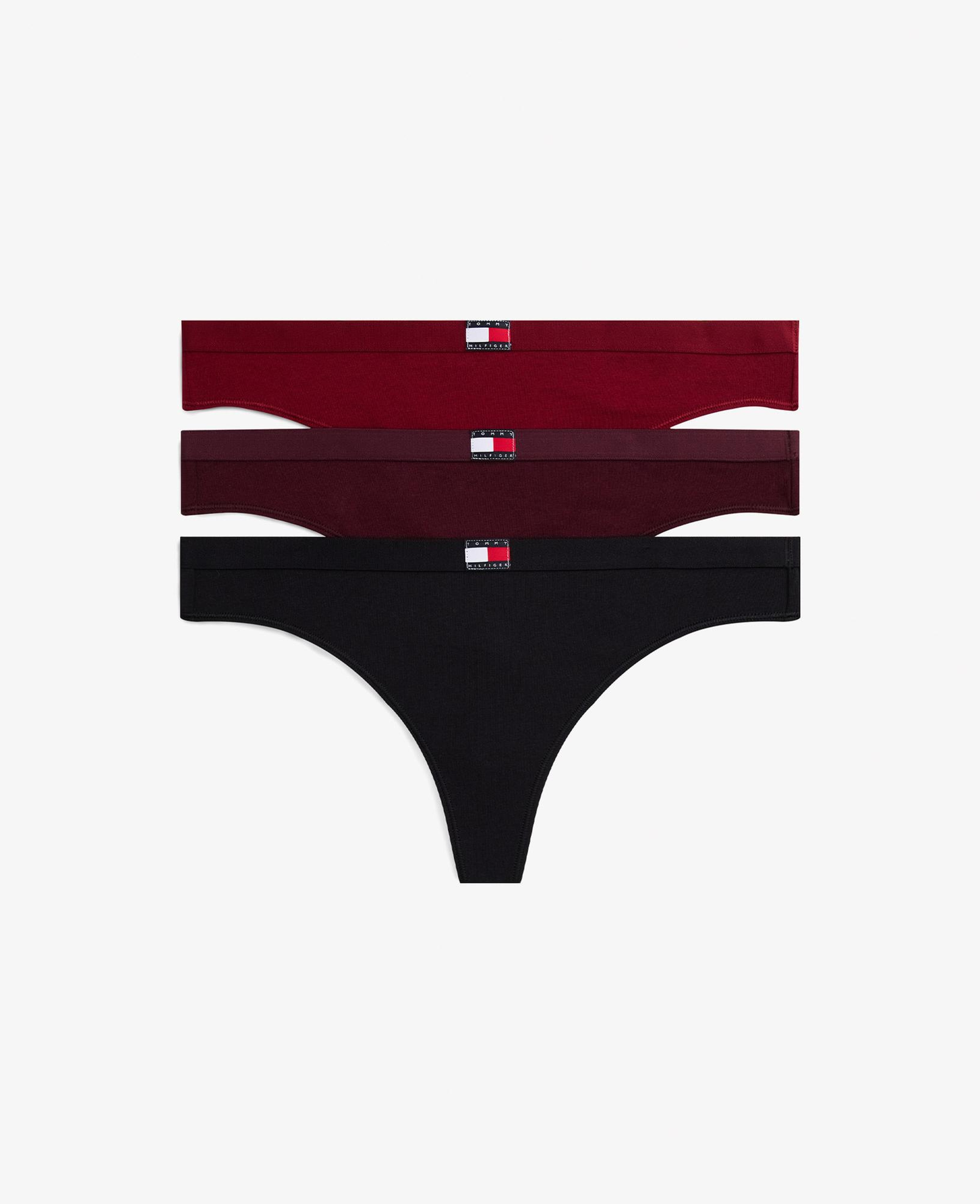 Tommy Hilfiger Thong Kadın 3'lü Renkli Külot