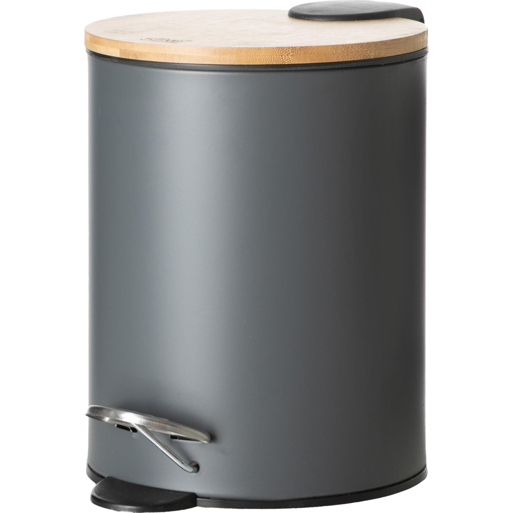 5FIVE BOHO ÇÖP KOVASI SİYAH 3 LT