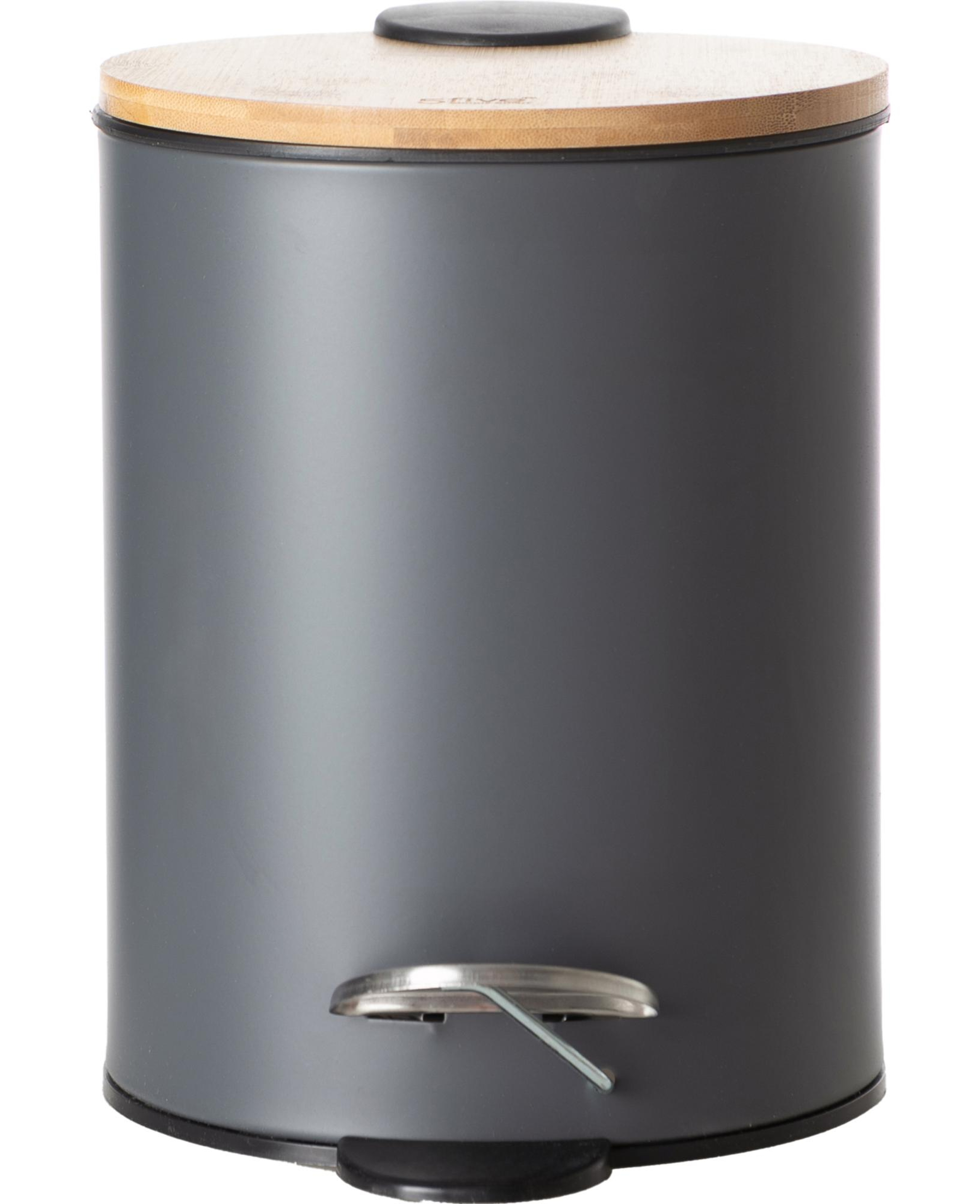 5FIVE BOHO ÇÖP KOVASI SİYAH 3 LT