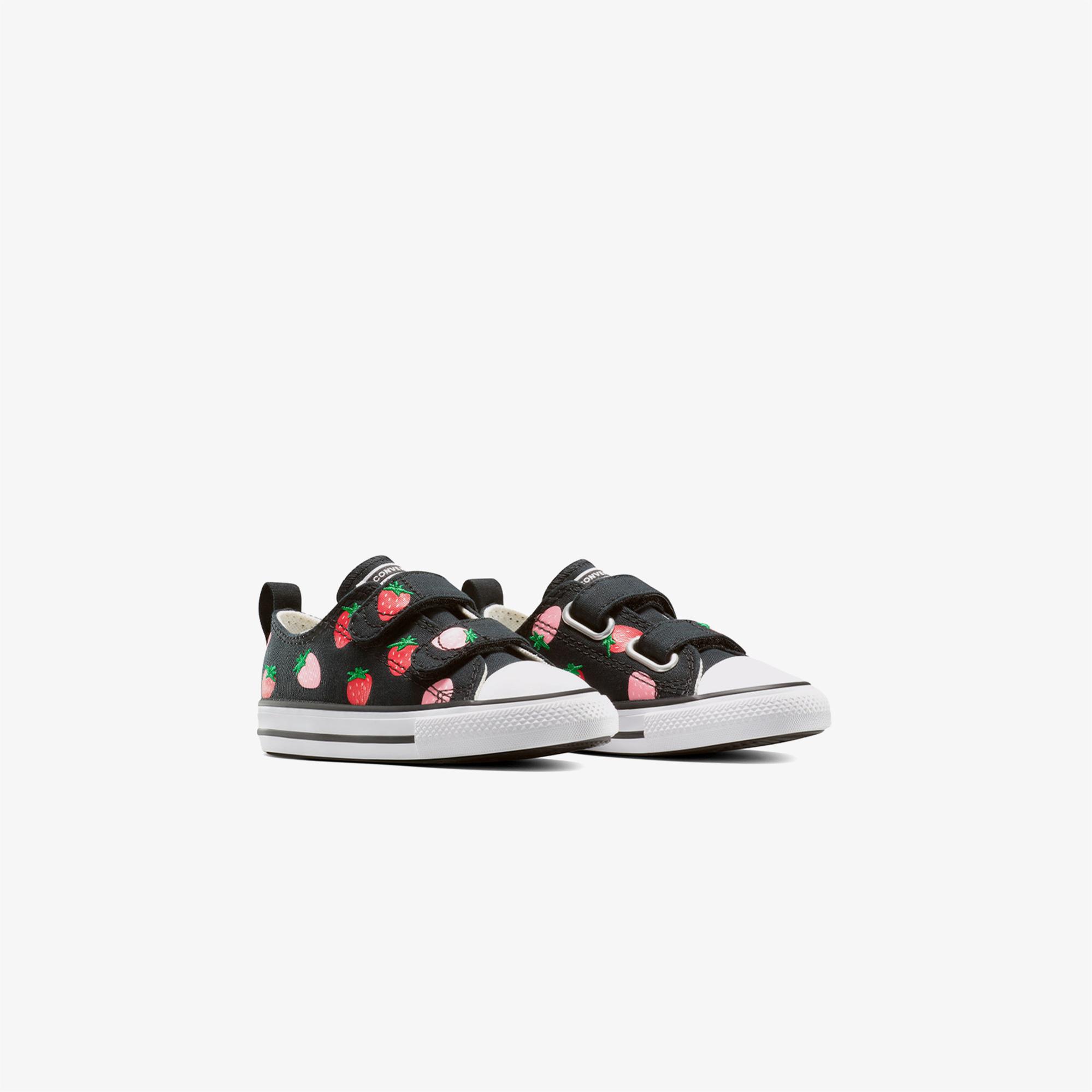 Converse Chuck Taylor All Star Strawberries Çocuk Siyah Sneaker