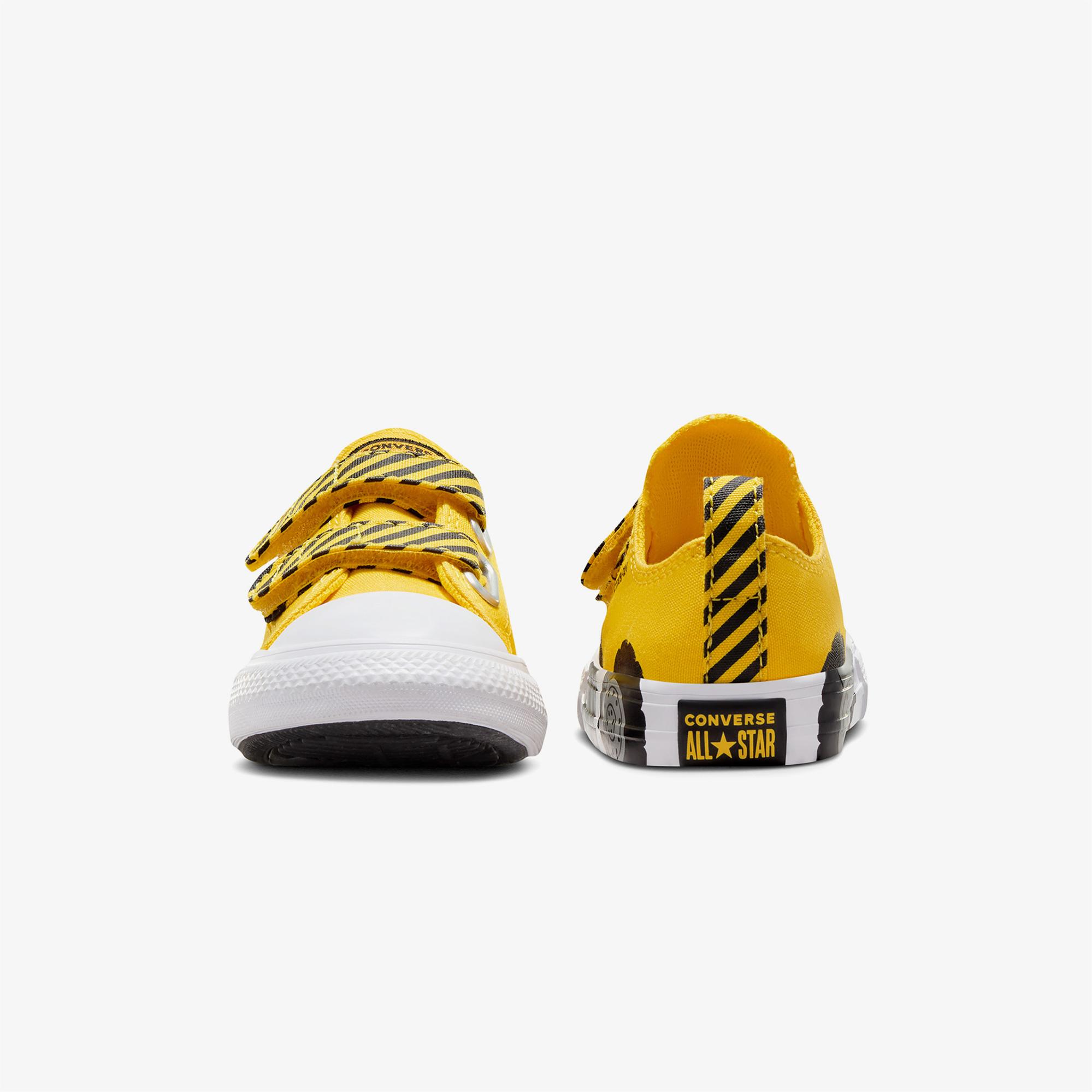 Converse Chuck Taylor All Star Construction Truck Çocuk Sarı Platform Sneaker