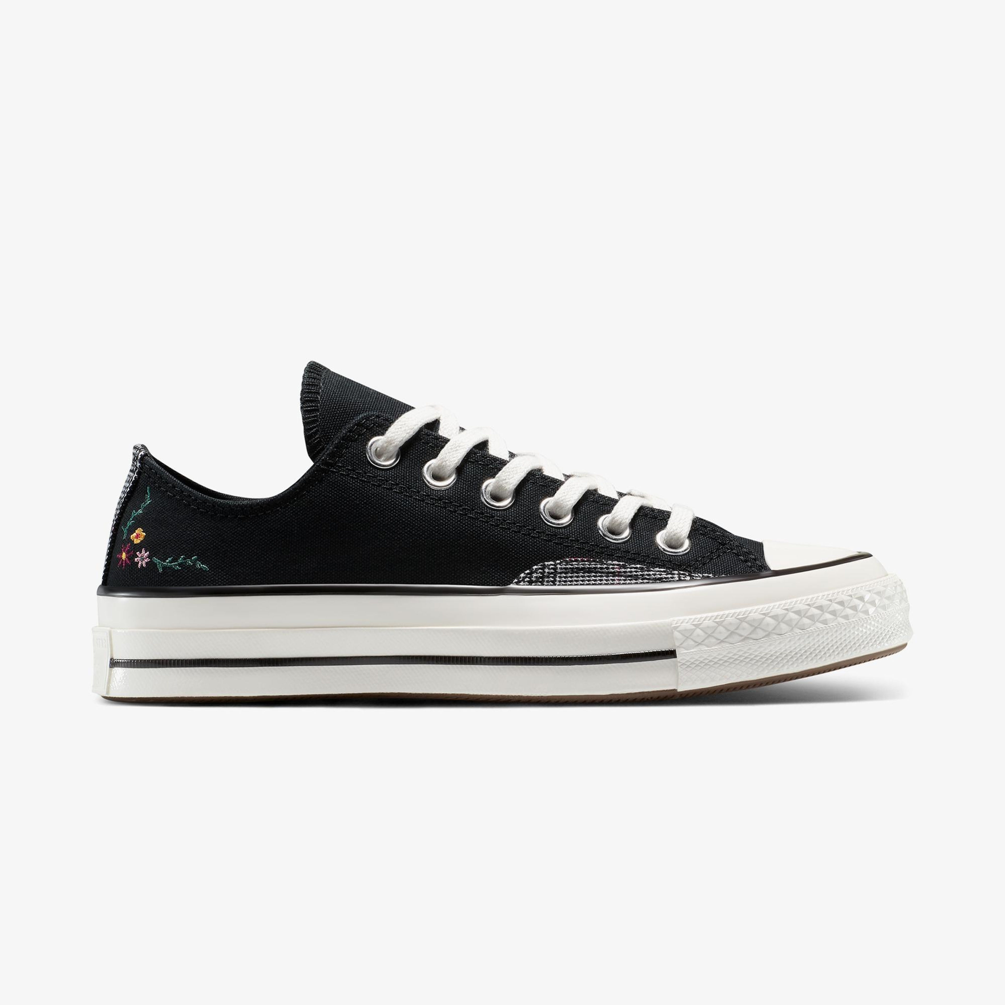 Converse Chuck 70 Varsity Vines Unisex Siyah Sneaker