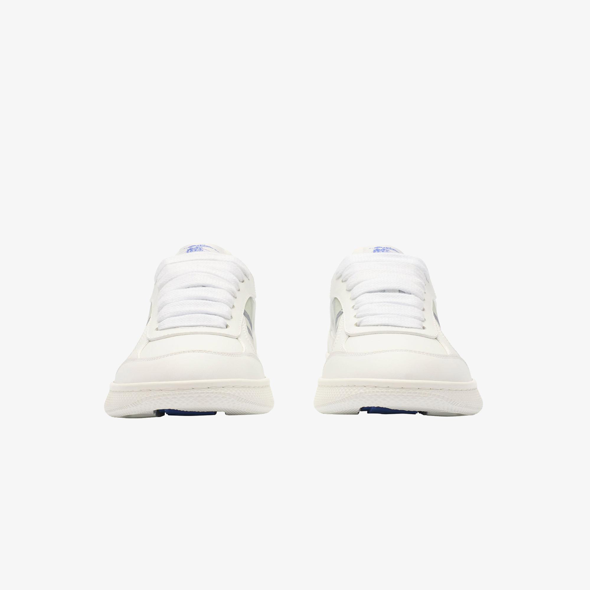 Burberry Terrace Mıx Kadın Beyaz Sneaker