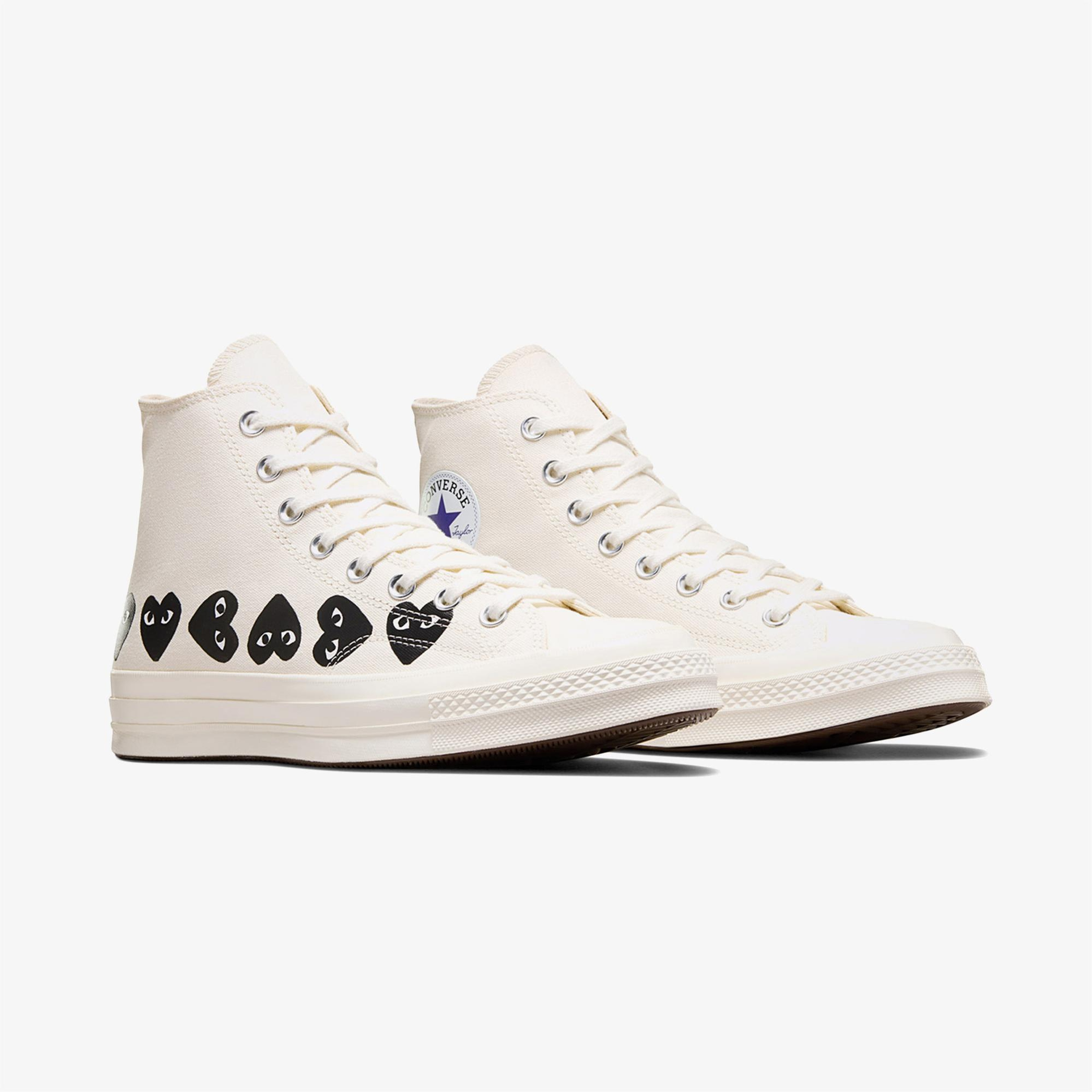 Converse X Comme Des Garçons Play Chuck 70 Unisex Beyaz Sneaker