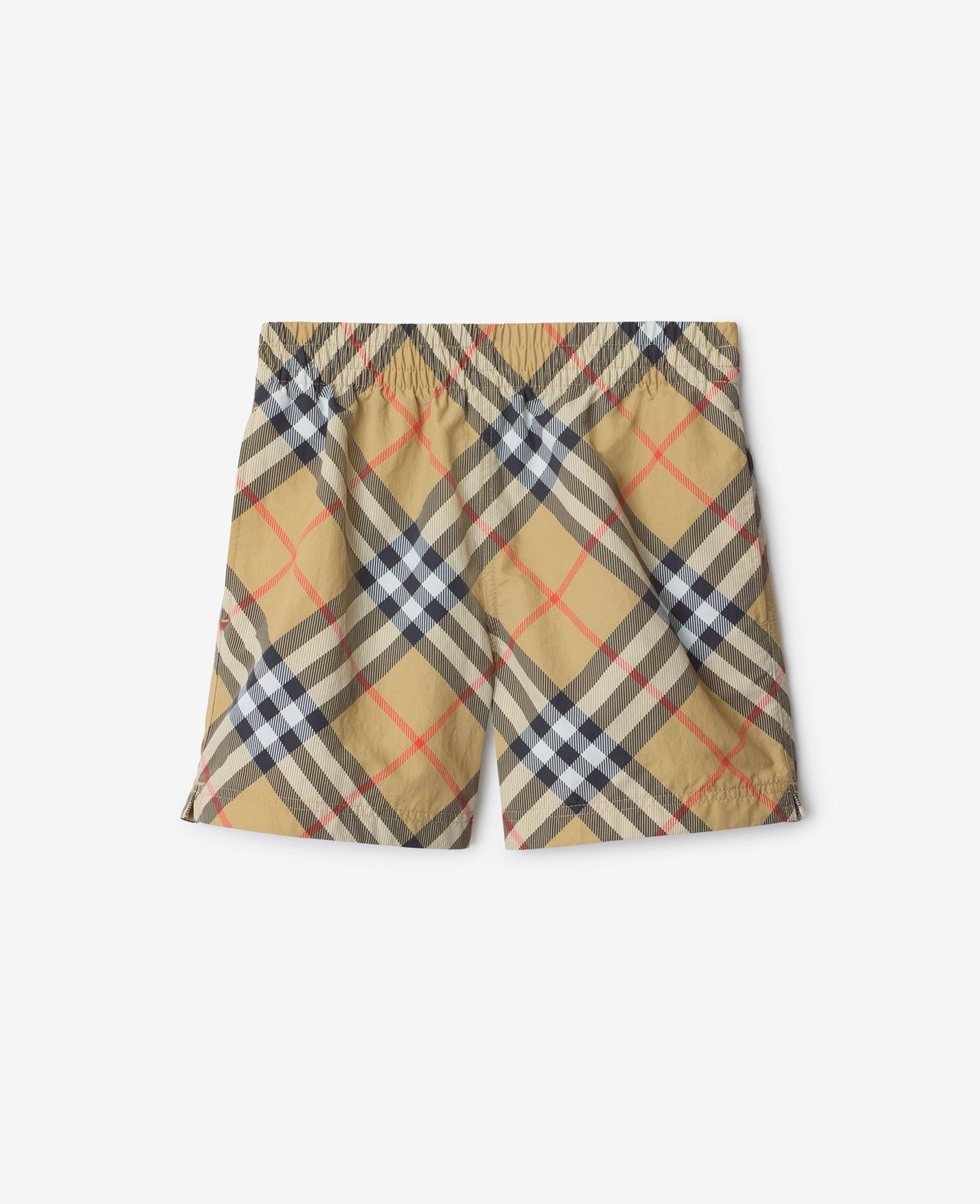 Burberry Atticus Çocuk Bej Deniz Şortu