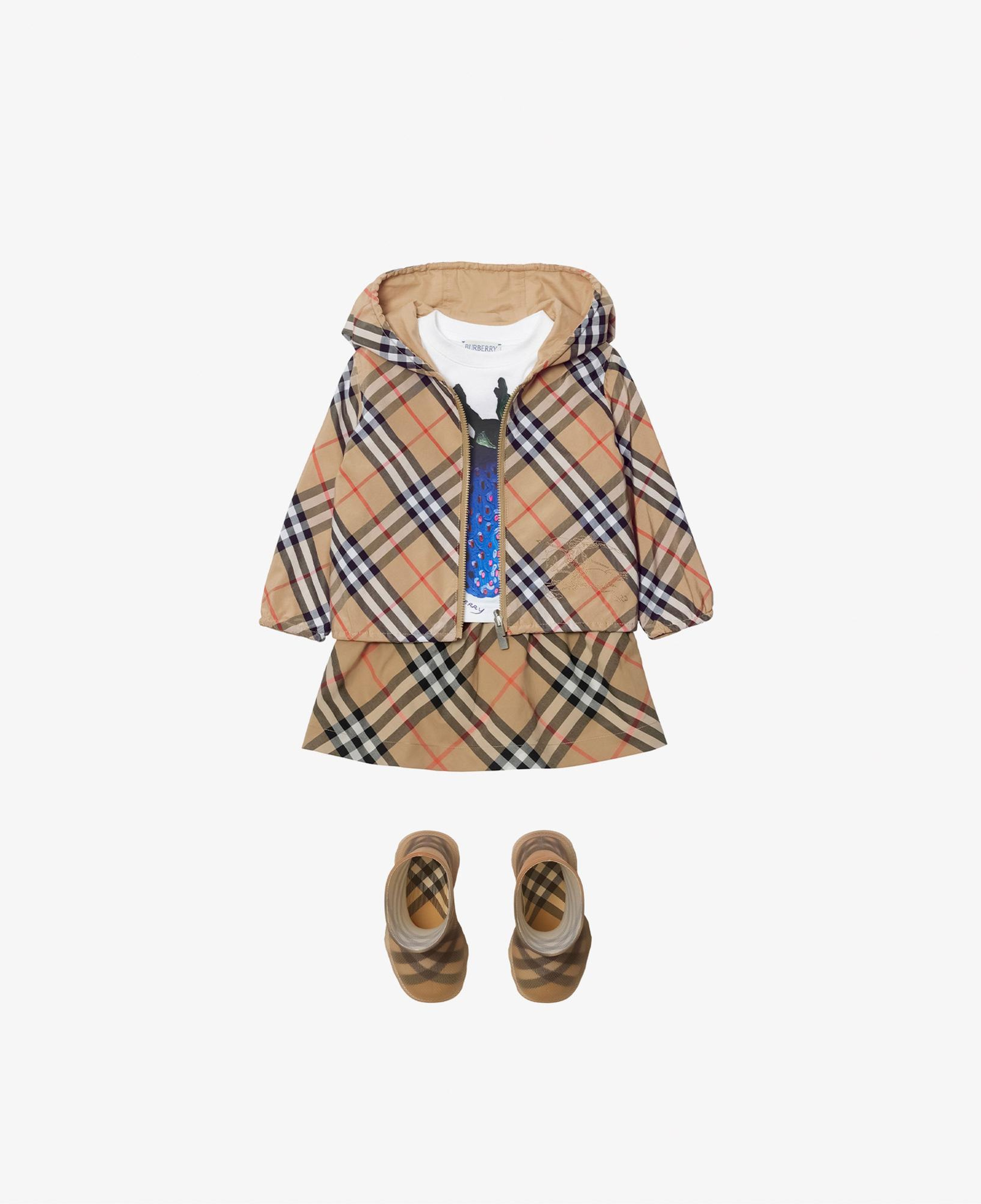 Burberry Check Pamuk Çocuk Bej Etek