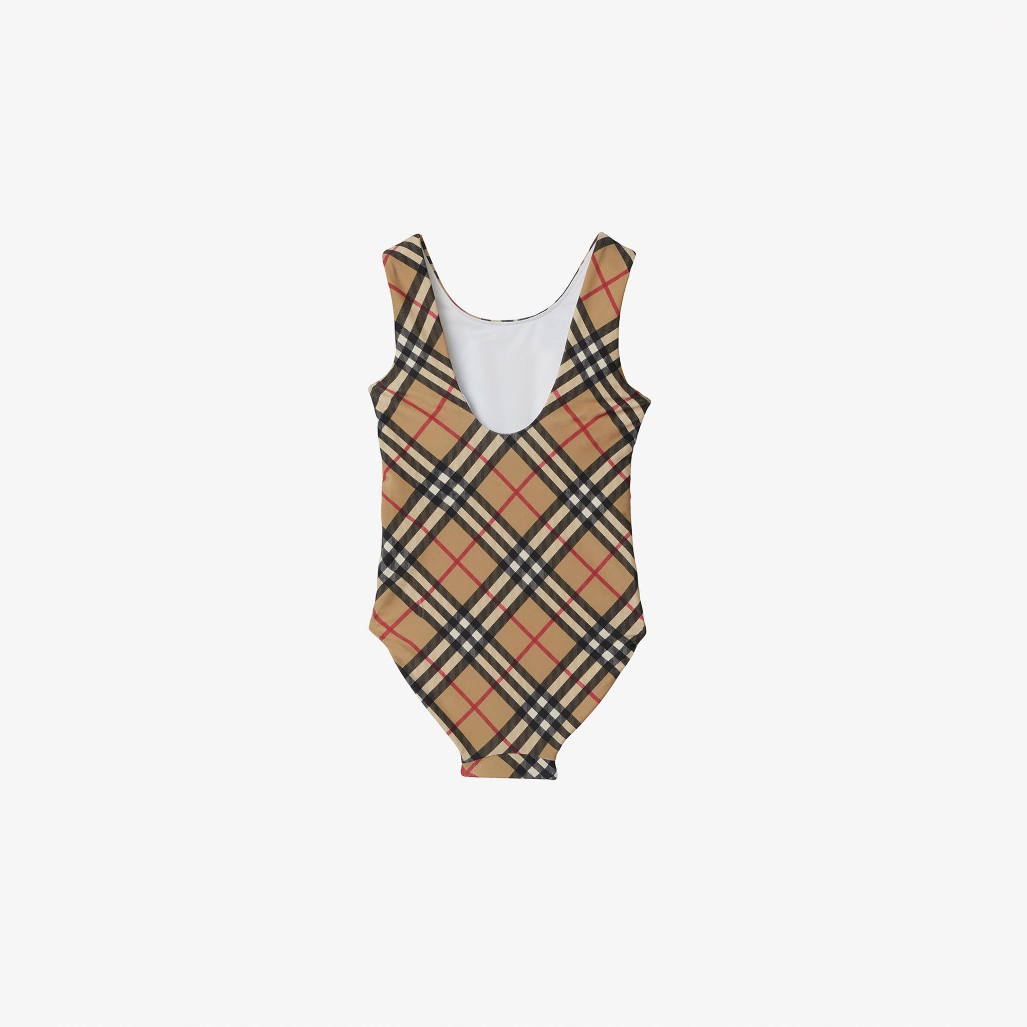 Burberry Check Çocuk Bej Mayo