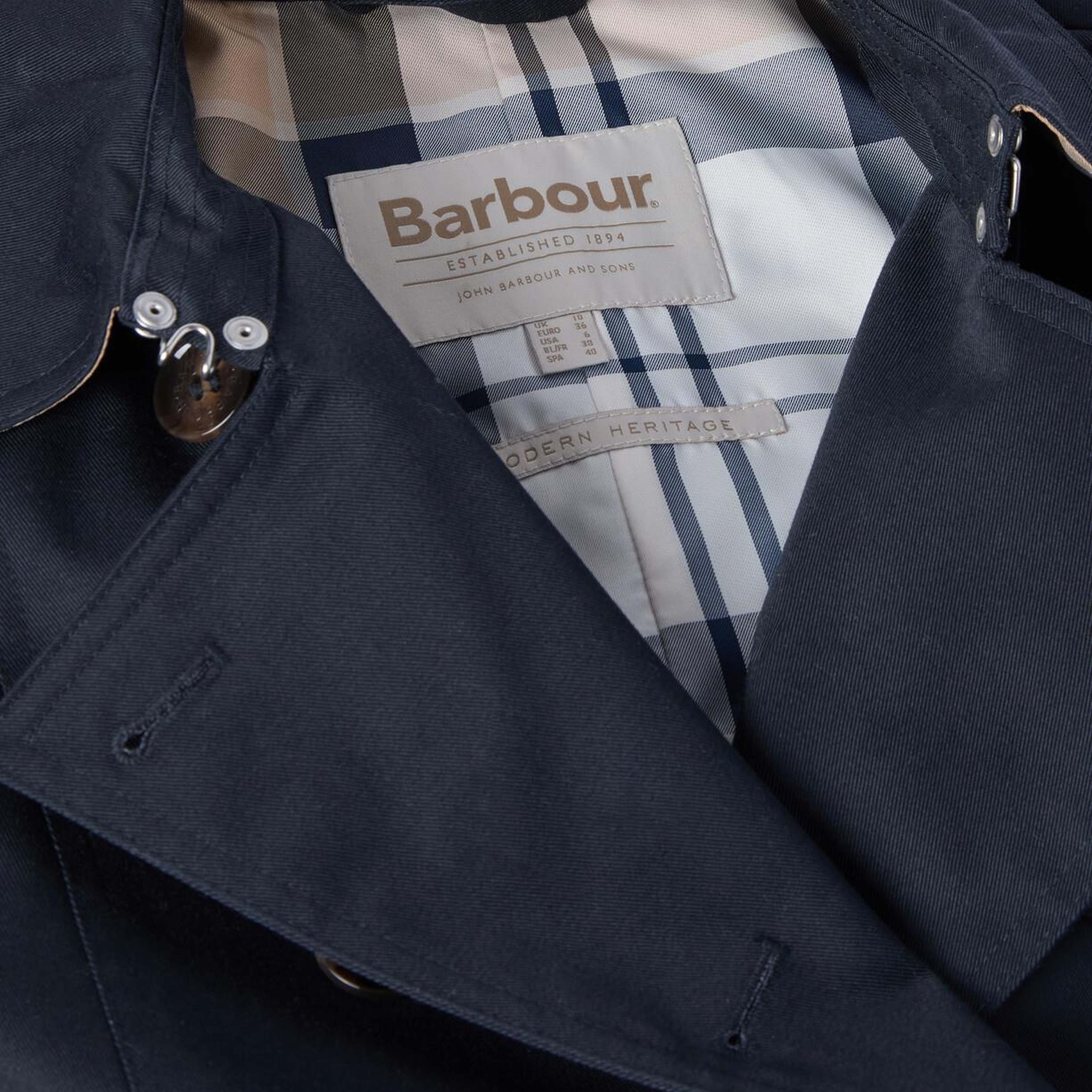 Barbour Short Greta Showerproof Ceket