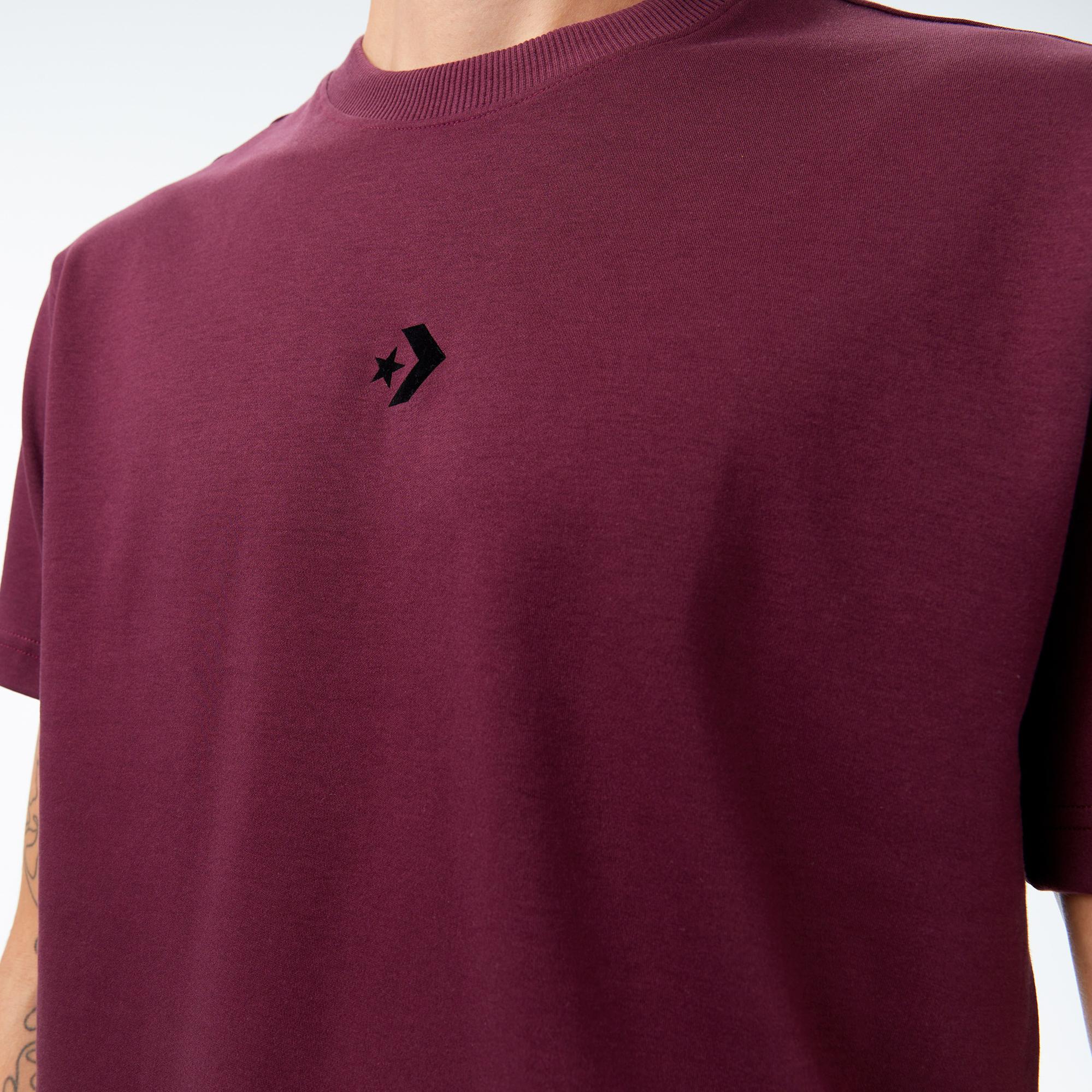 Converse Erkek Bordo T-Shirt