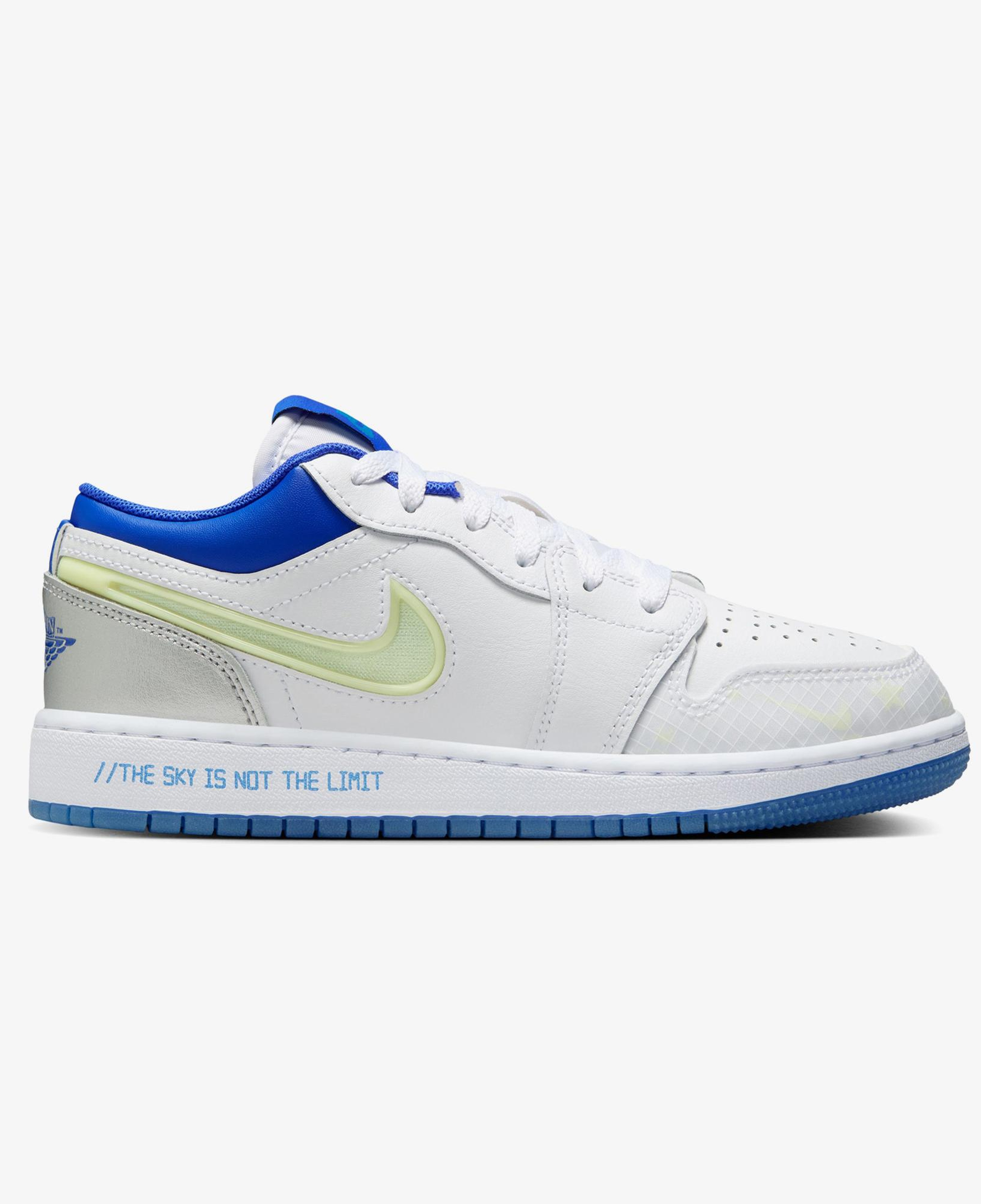 Jordan Air 1 Low Genç Çocuk Beyaz Spor Ayakkabı