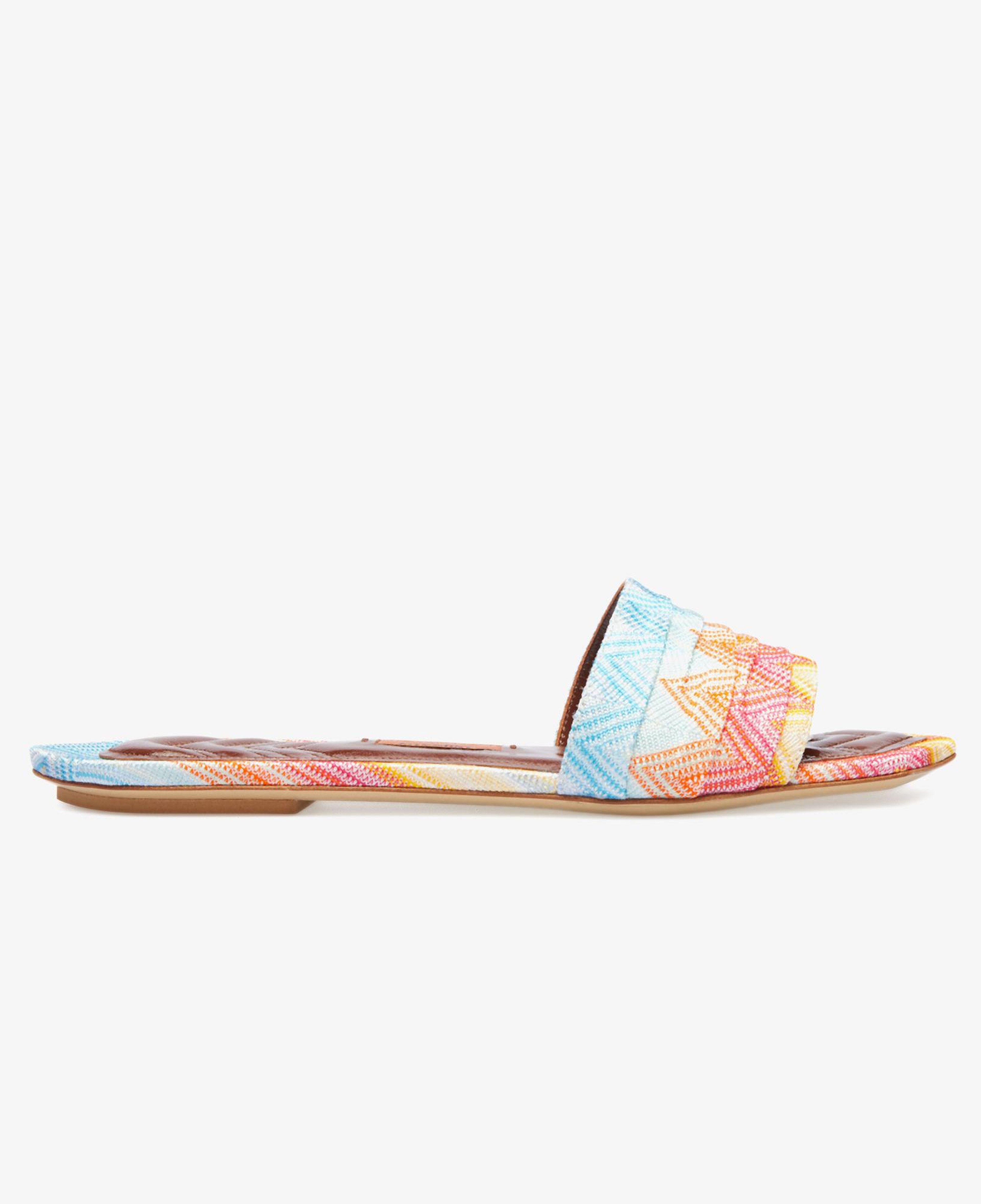 Missoni Gia Flat Wave Kadın Sarı Terlik
