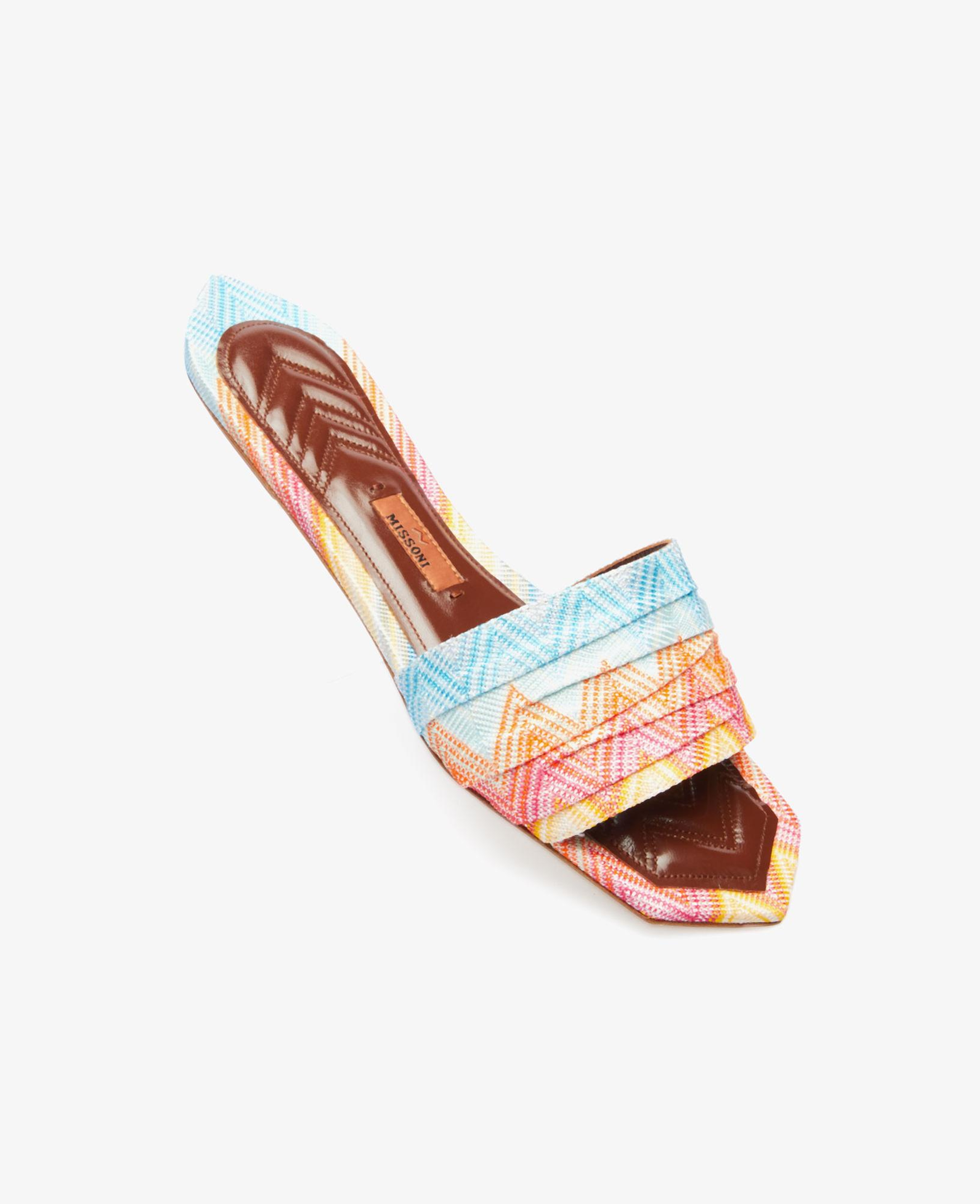 Missoni Gia Flat Wave Kadın Sarı Terlik