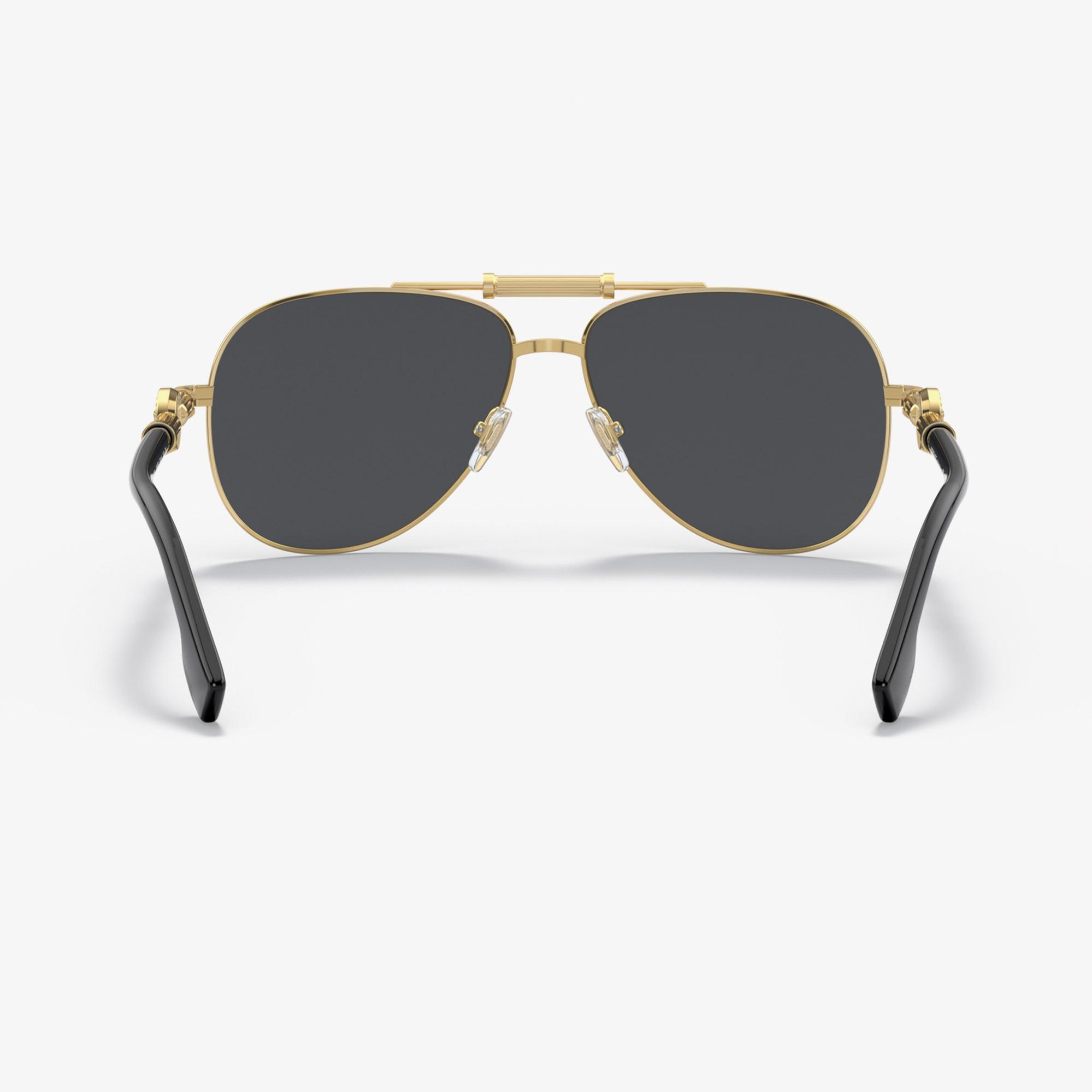 Versace VE2236 Unisex Altın Rengi Güneş Gözlüğü