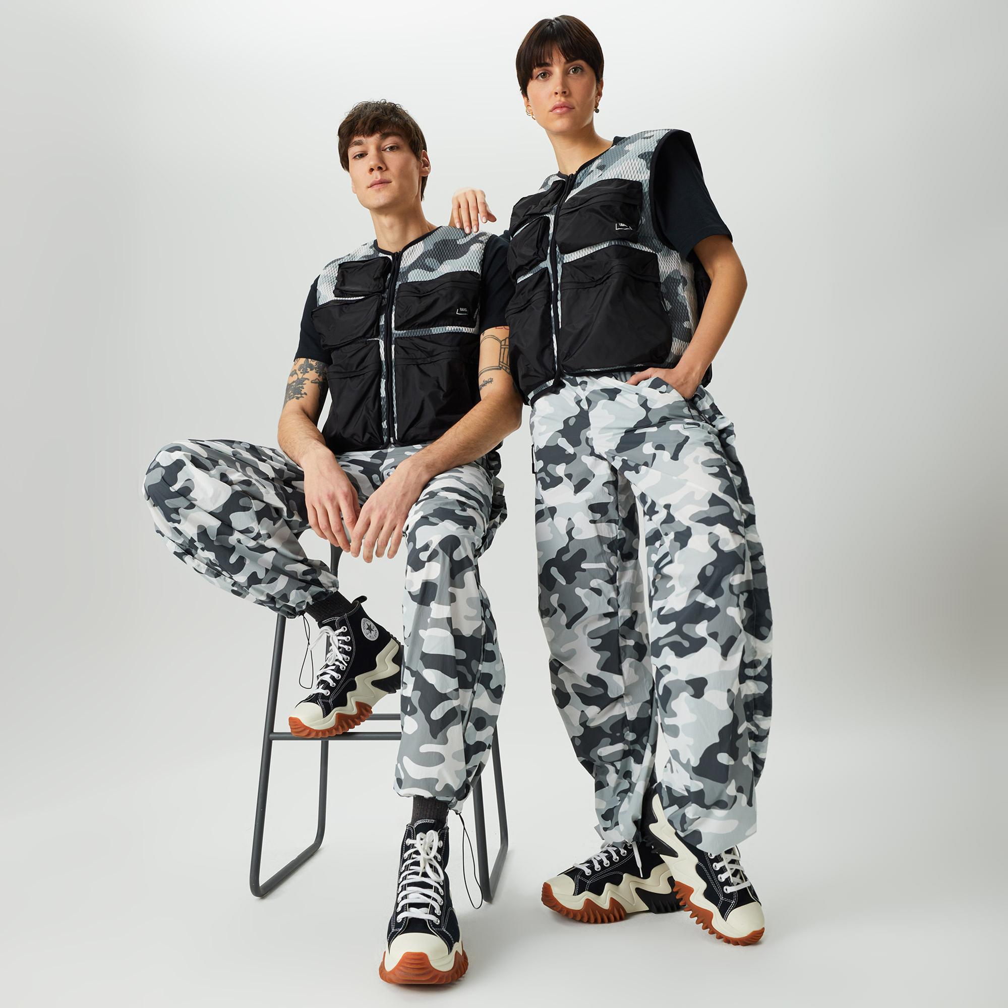 Rains Naha Wide Unisex Gri Pantolon