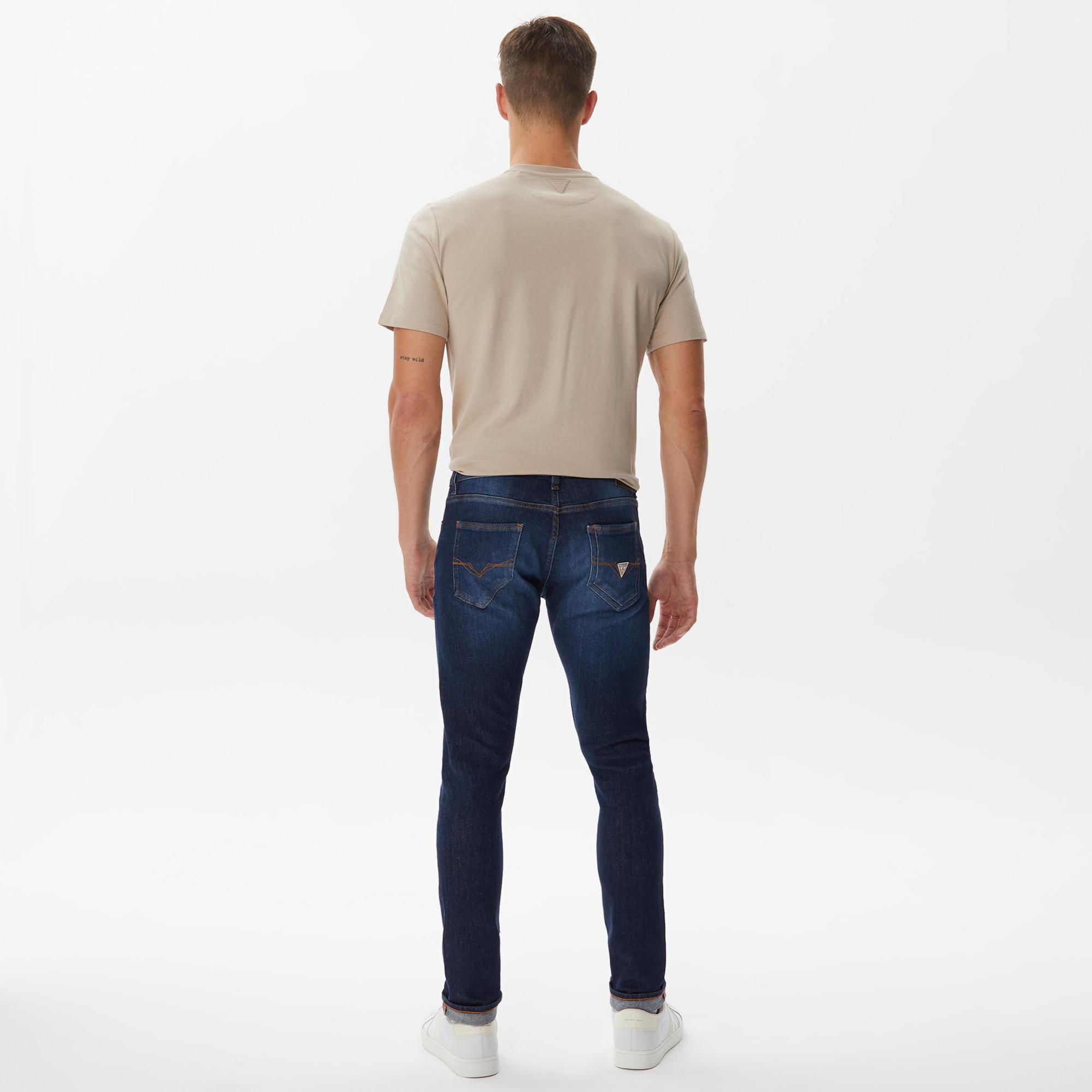 Guess Miami Erkek Lacivert Jean