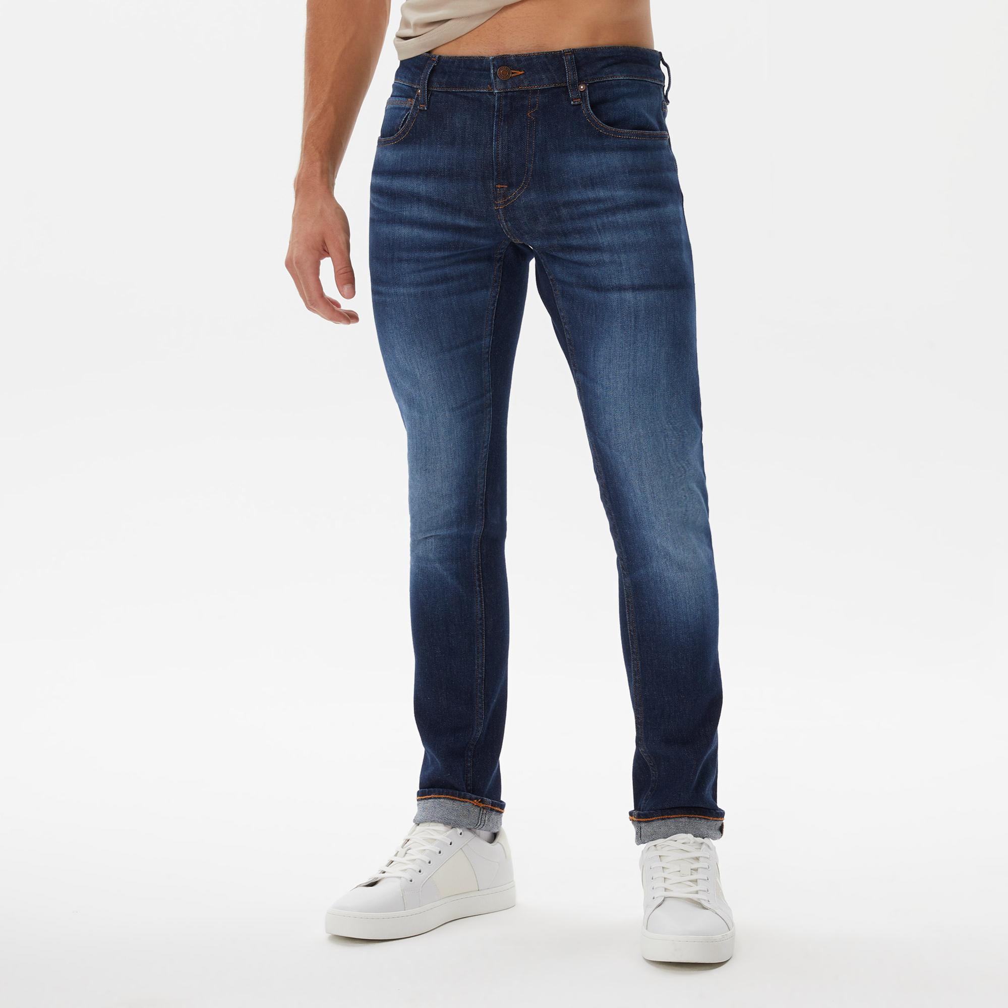 Guess Miami Erkek Lacivert Jean