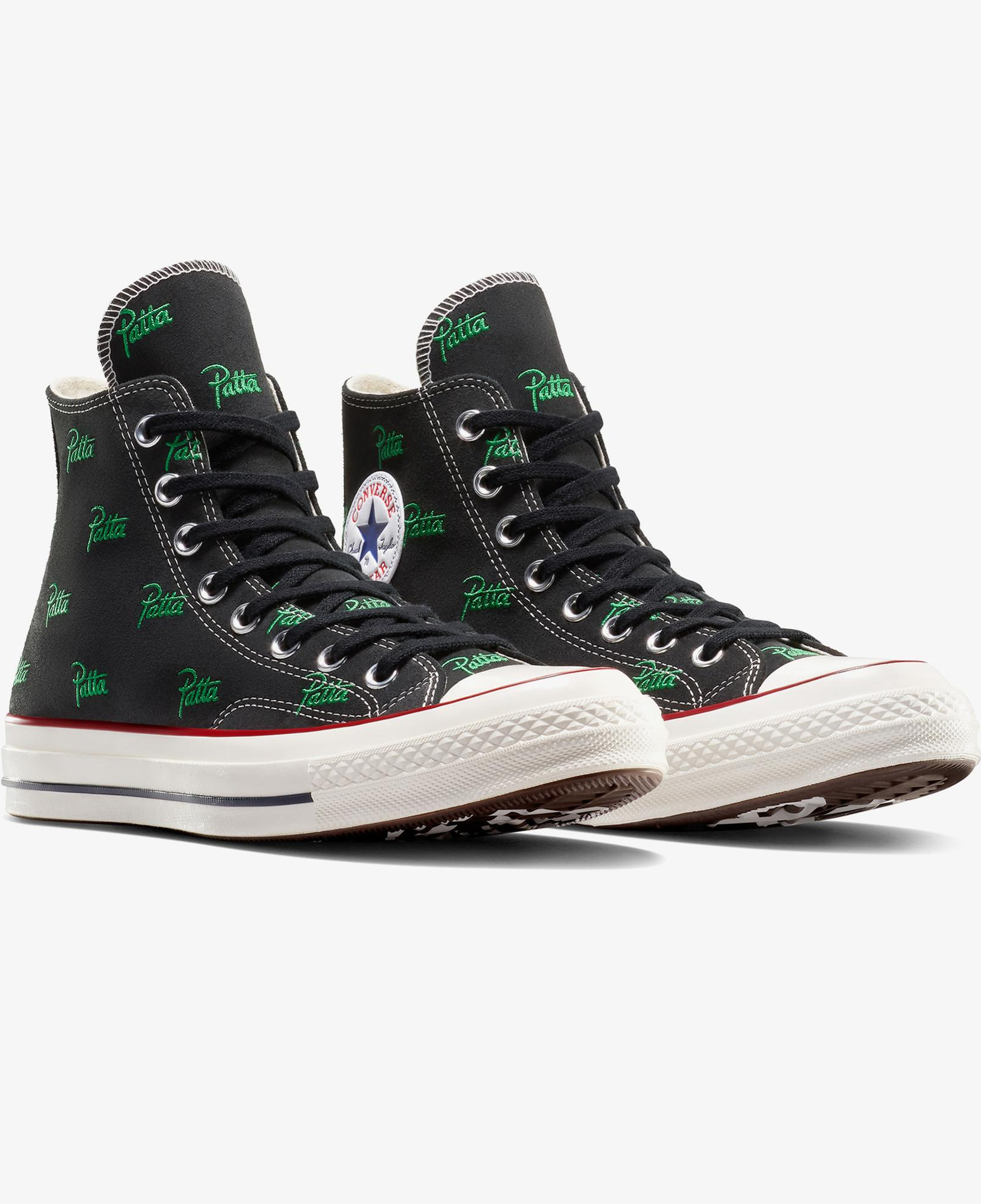 Converse X Patta Chuck 70 Unisex Siyah Bilekli Sneaker