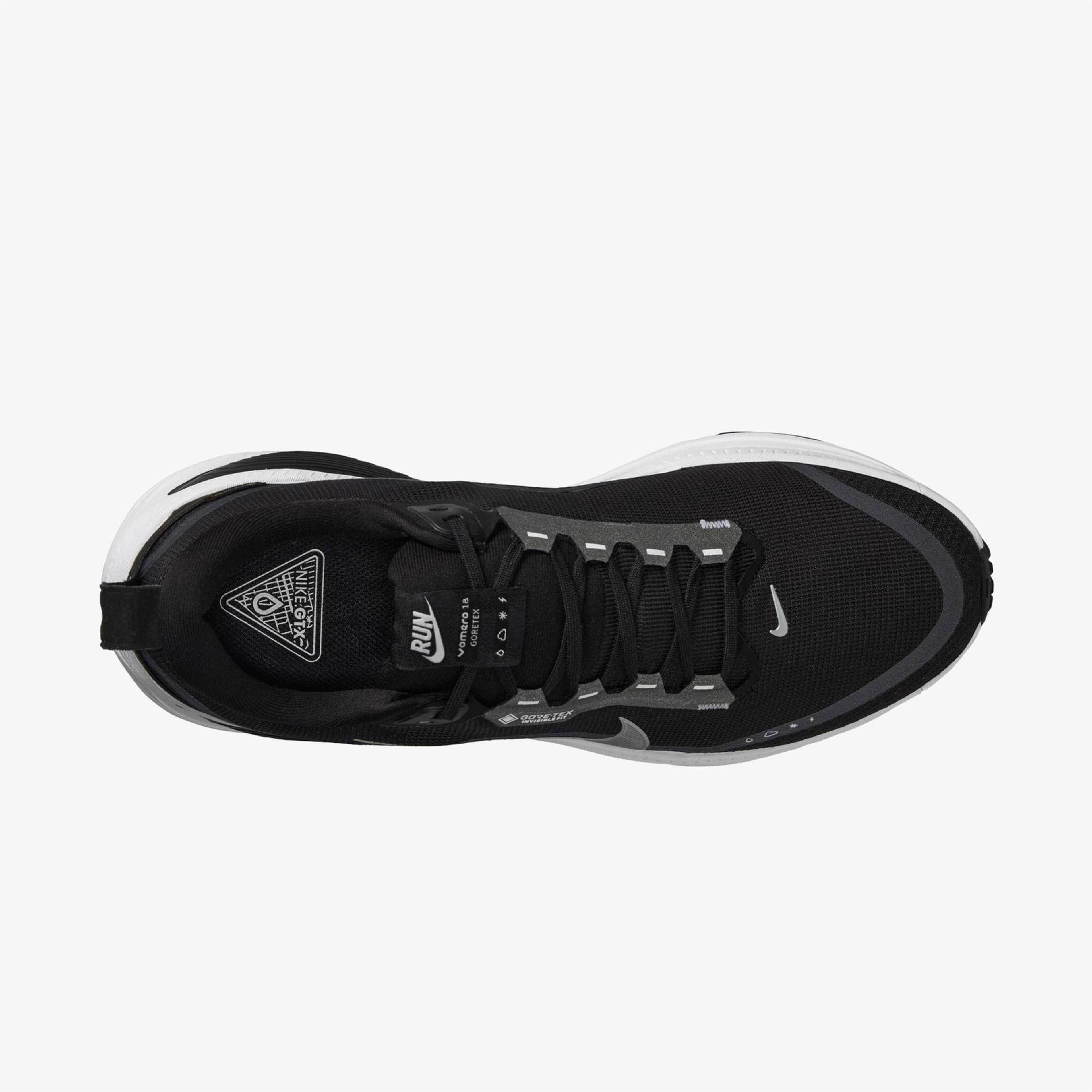 Nike Vomero 18 Gore-Tex Erkek Siyah Koşu Ayakkabısı