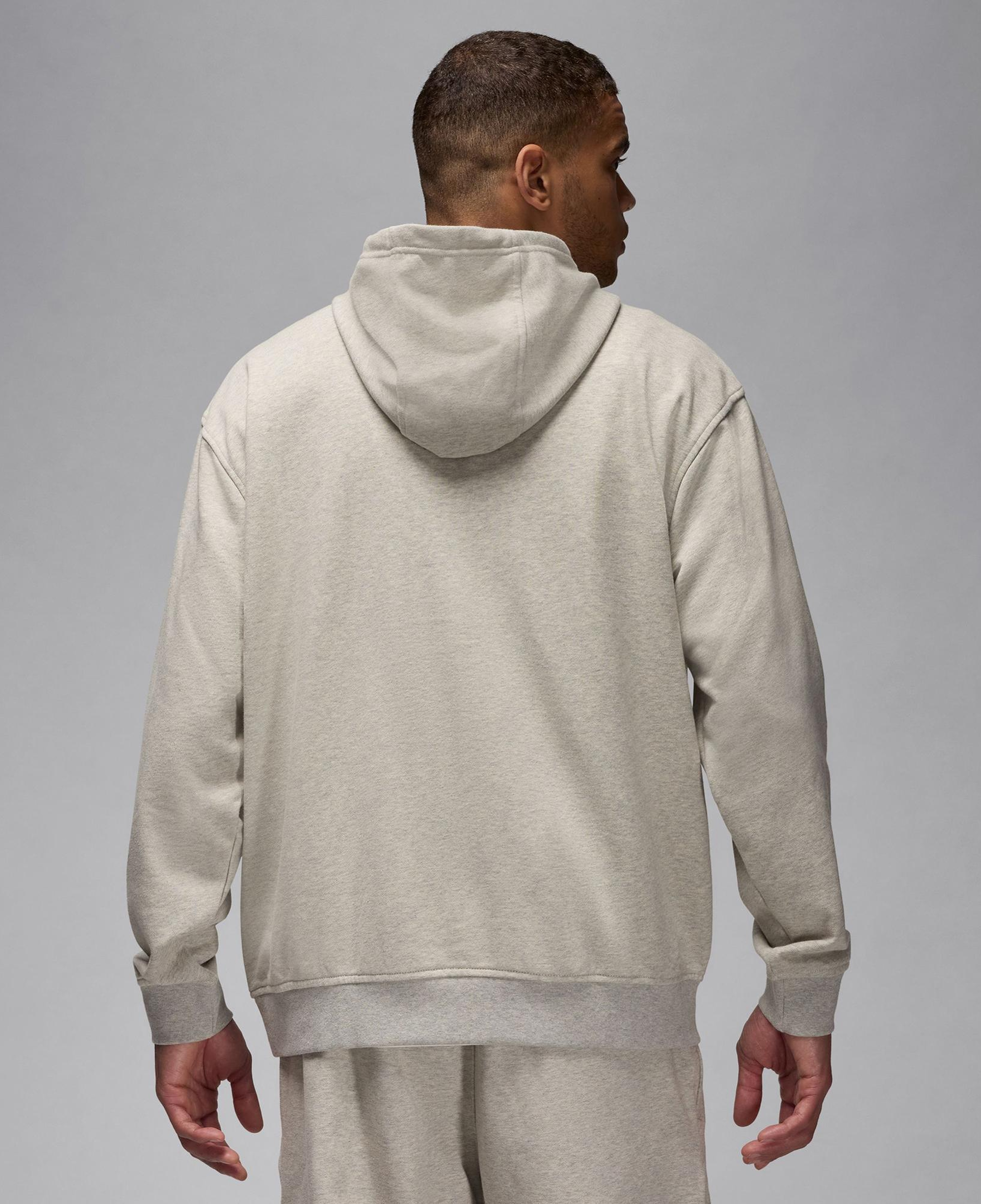 Jordan Dri-Fit Sport Crossover Fleece Erkek Gri Sweatshirt