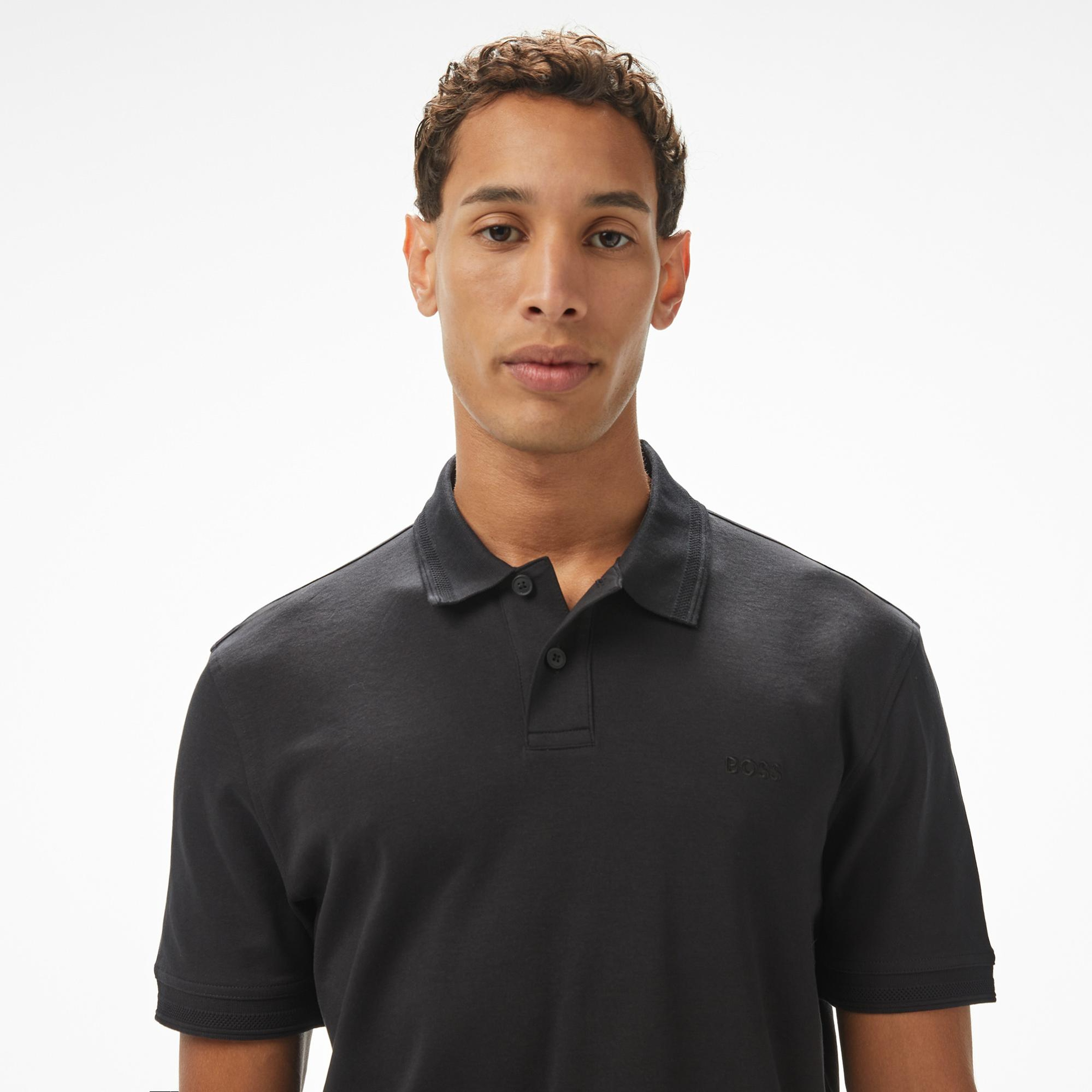 Boss Erkek Siyah Polo