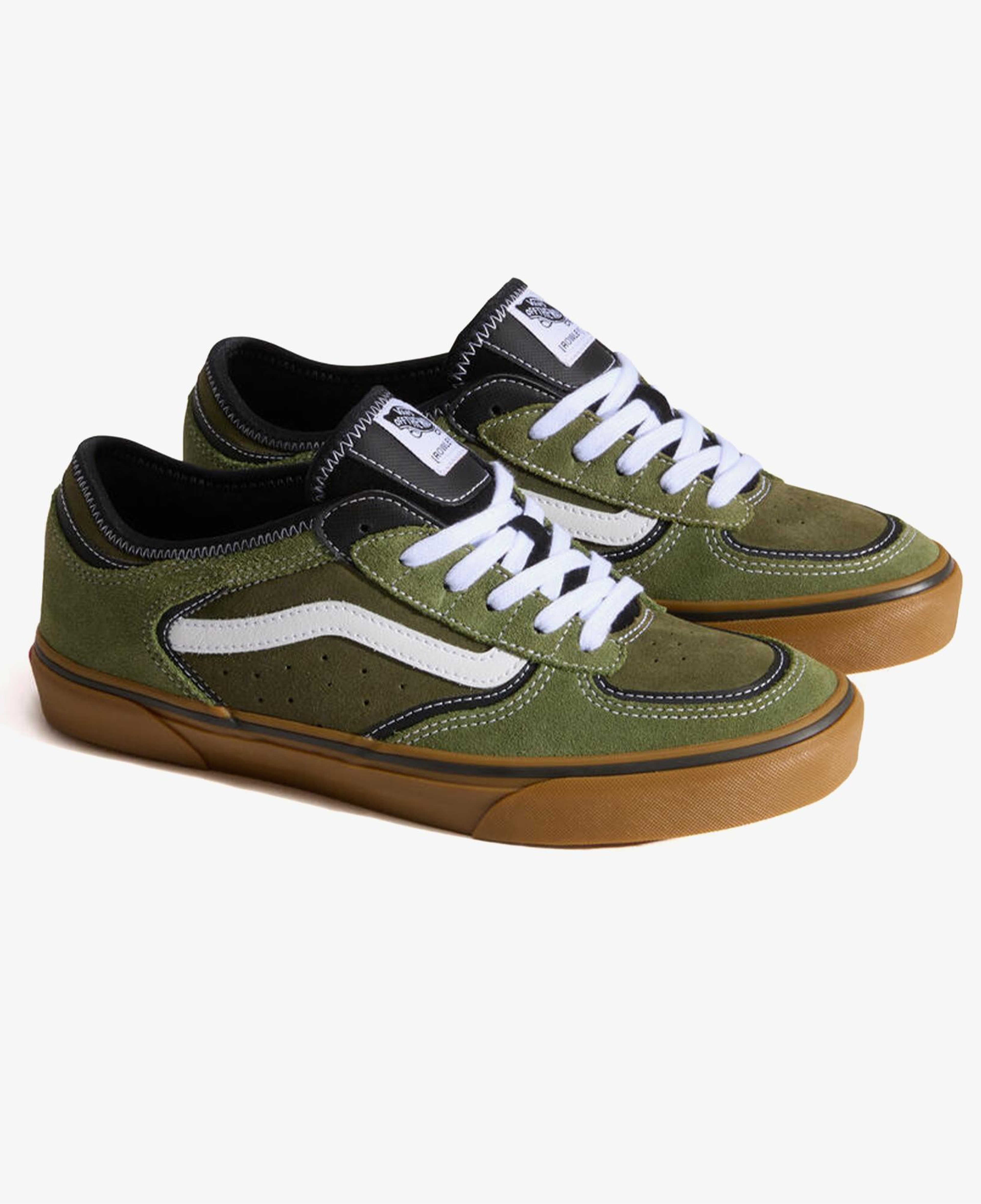 Vans Rowley Classic Erkek Yeşil Sneaker