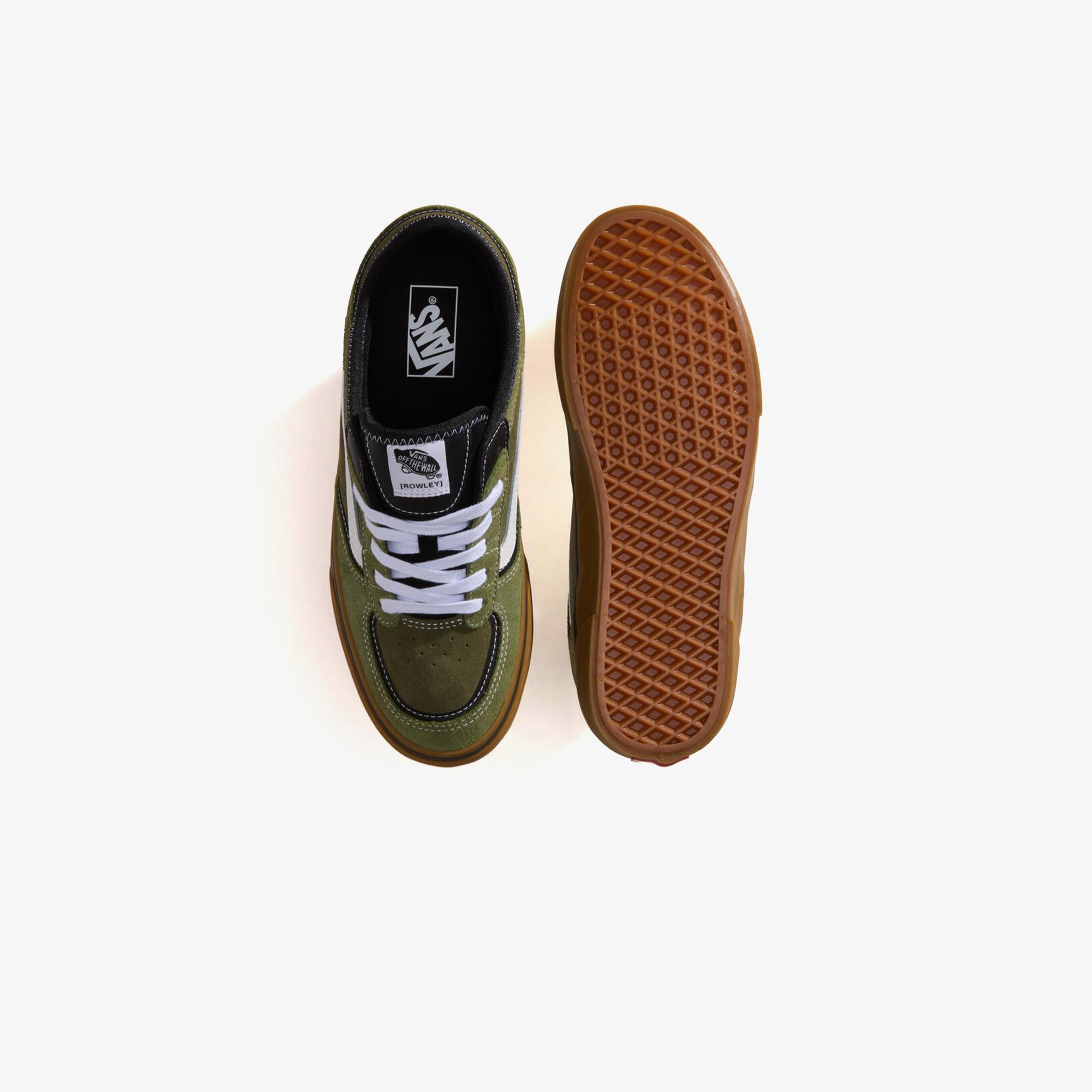 Vans Rowley Classic Erkek Yeşil Sneaker