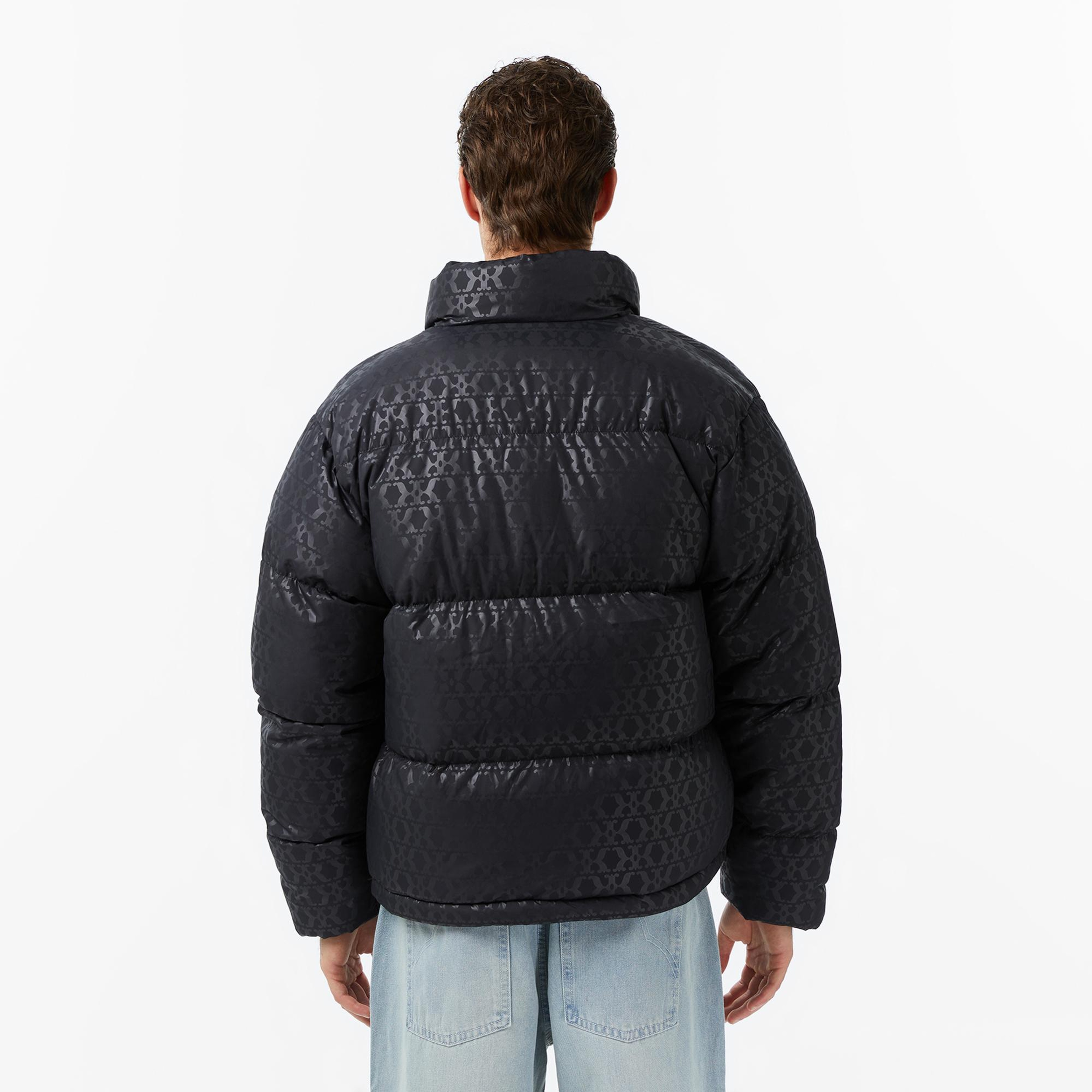 Karl Kani Aop Signature Puffer Winter Erkek Siyah Mont