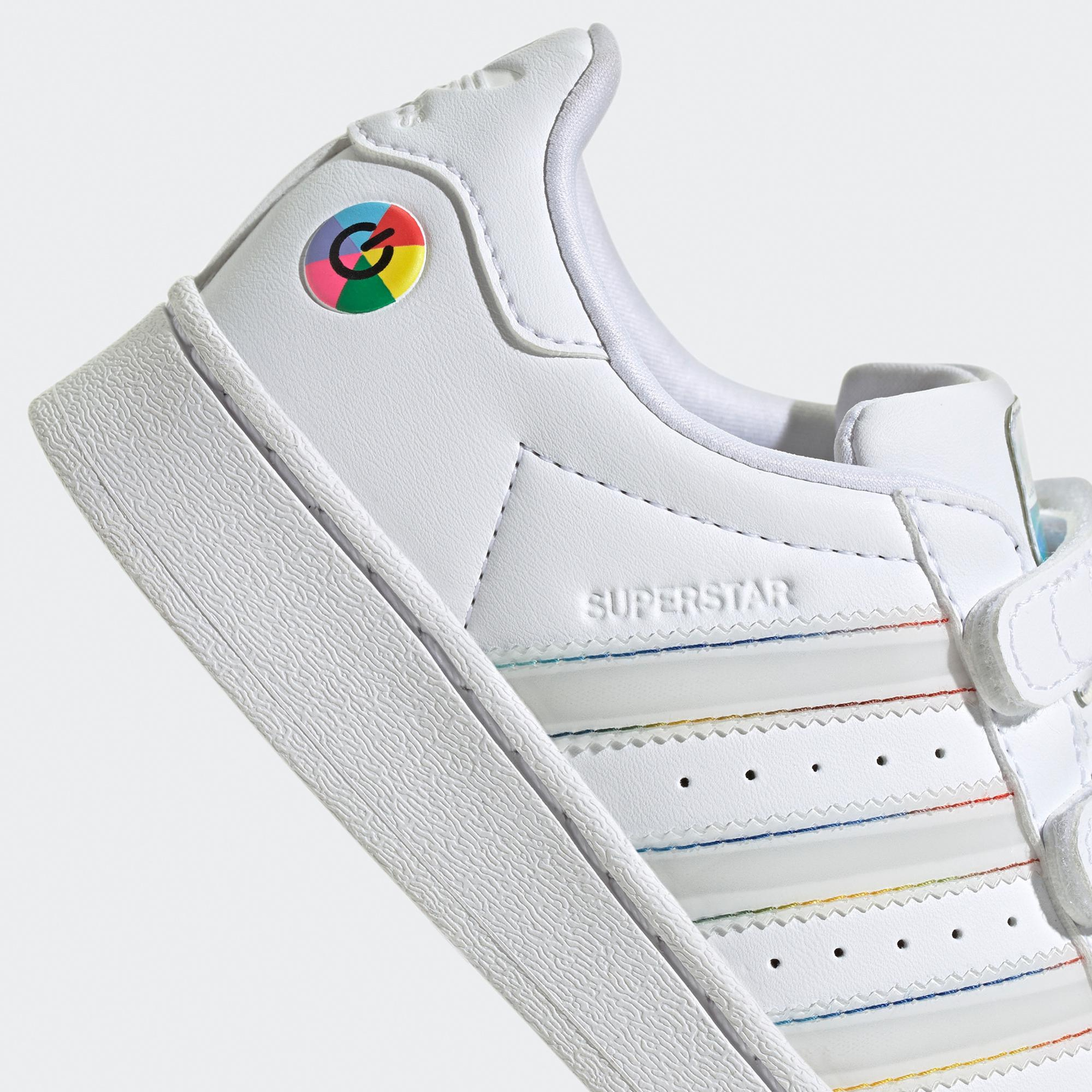 adidas Superstar Led Lights Cf Çocuk Işıklı Beyaz Spor Ayakkabı