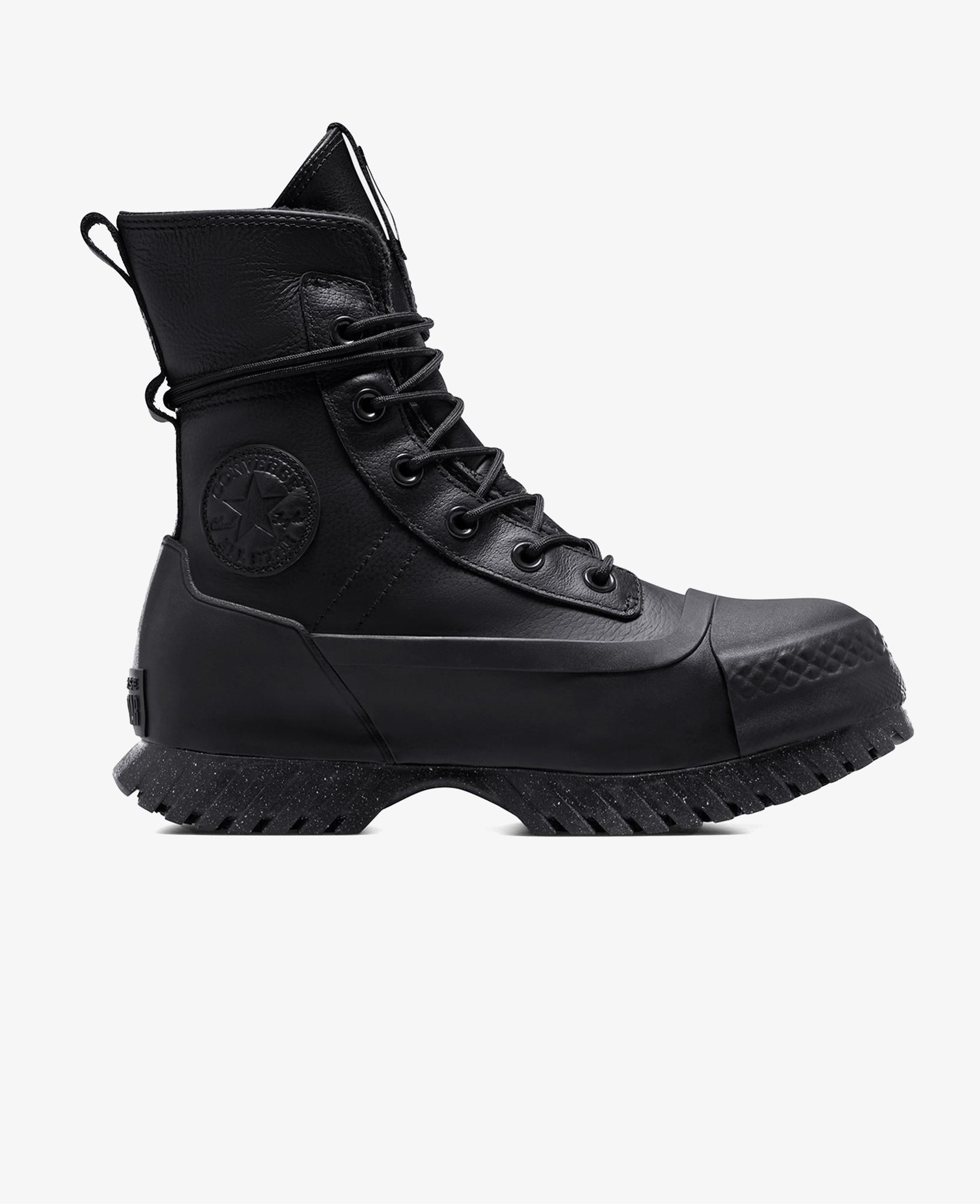 Converse Chuck Taylor All Star Lugged 2.0 CC XHi Unisex Siyah Deri Platform Bot