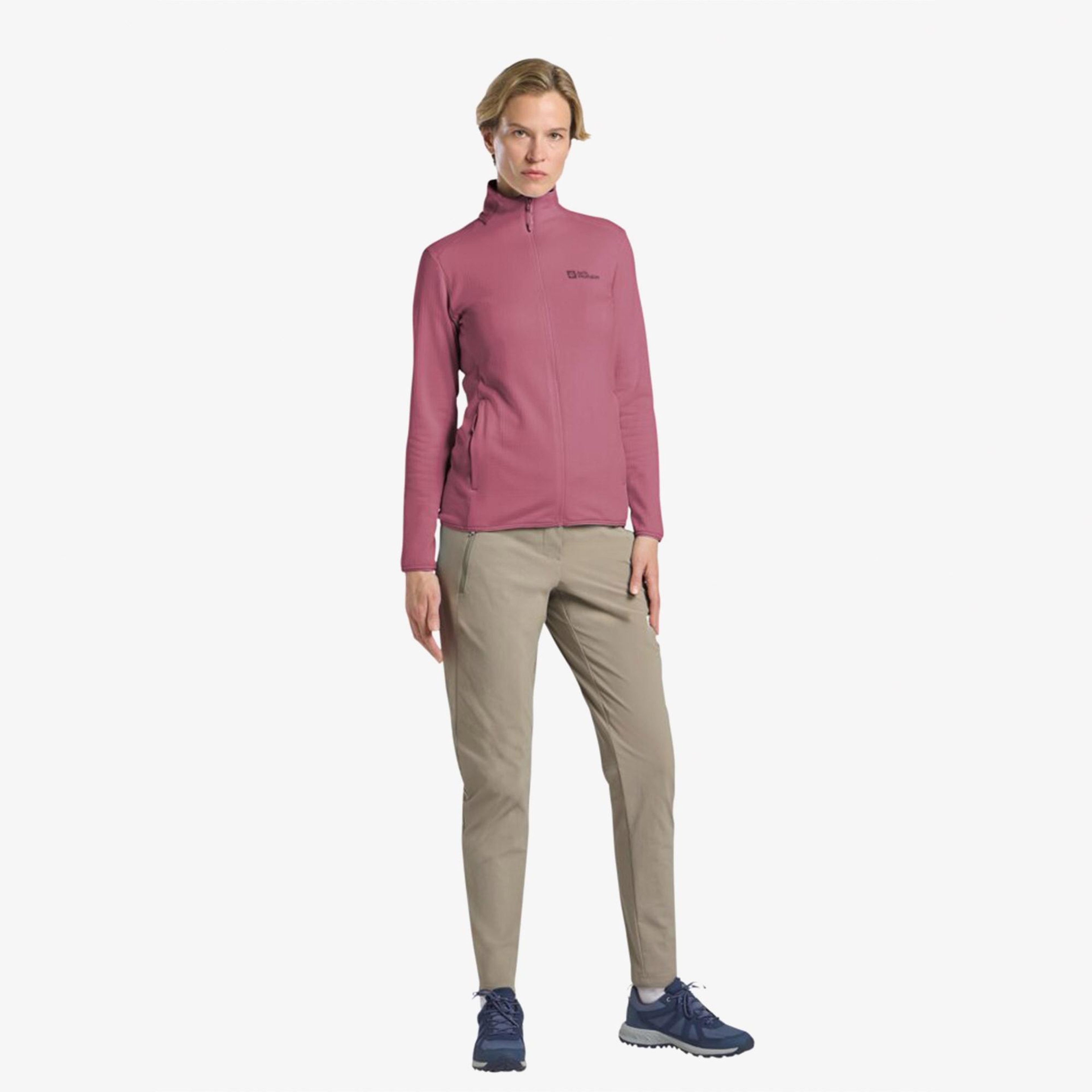 Jack Wolfskin Kolbenberg Full Zipped Kadın Krem Ceket