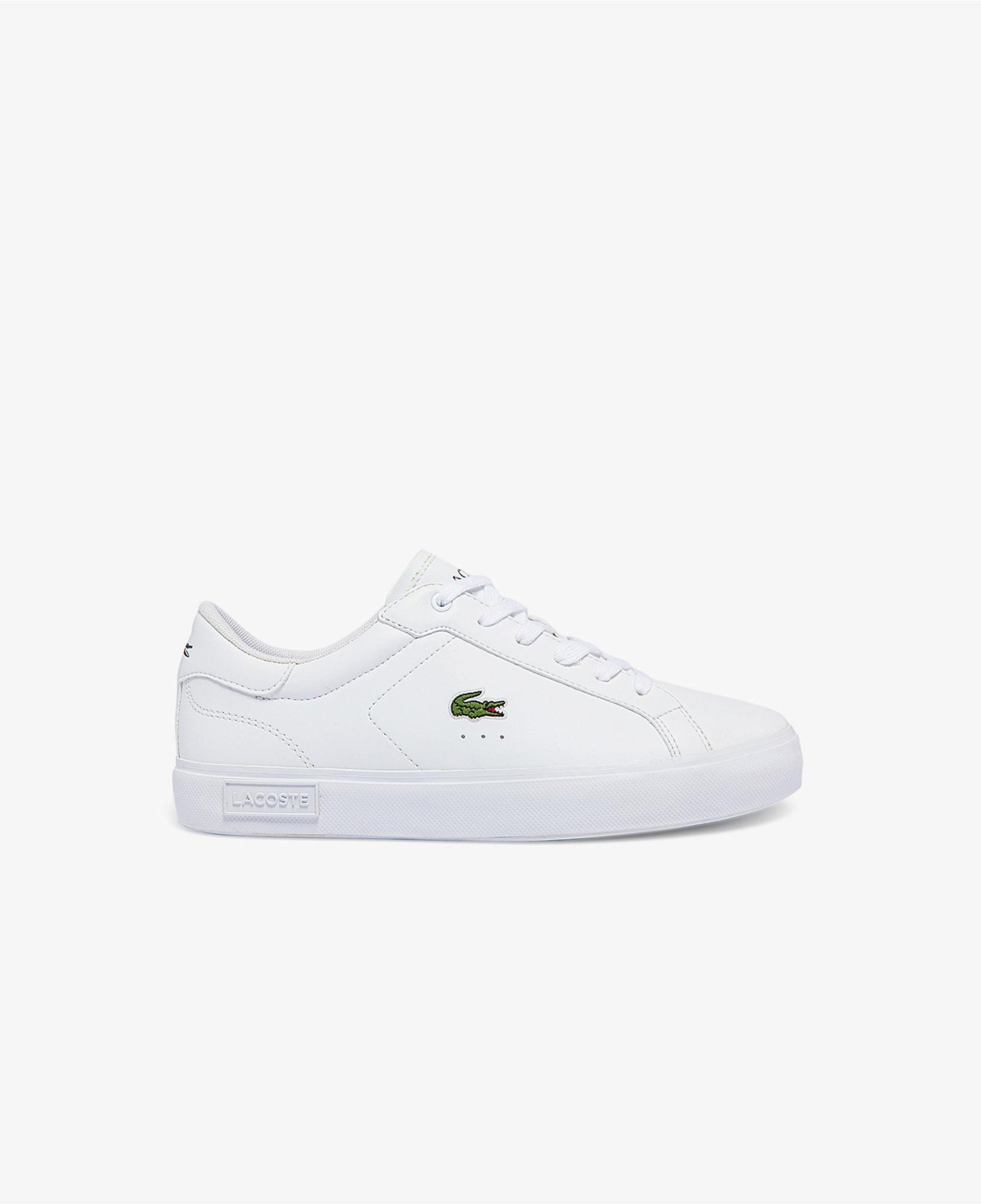 Lacoste POWERCOURT Çocuk Beyaz Spor Ayakkabı