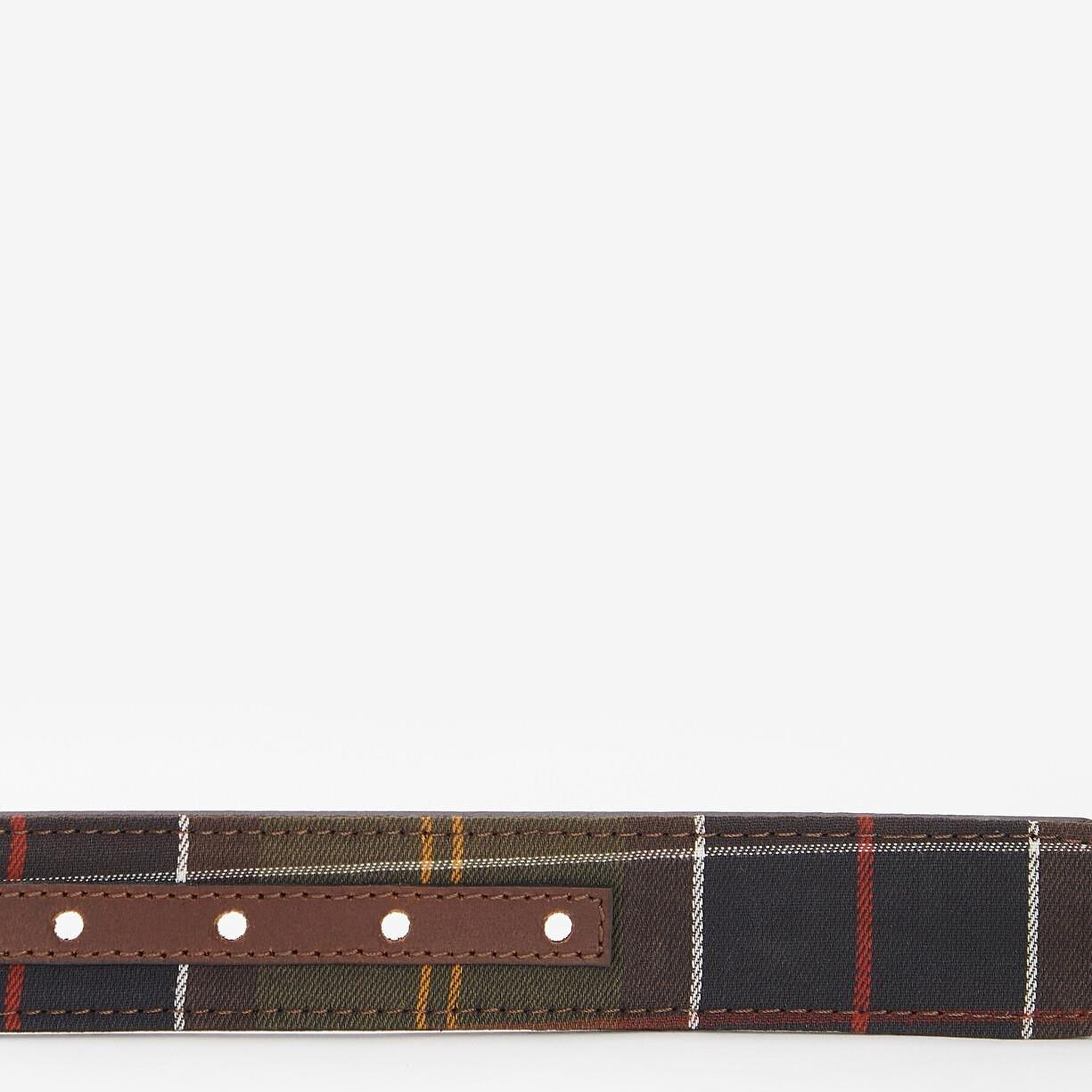 Barbour Reversible Tartan Deri Kemer