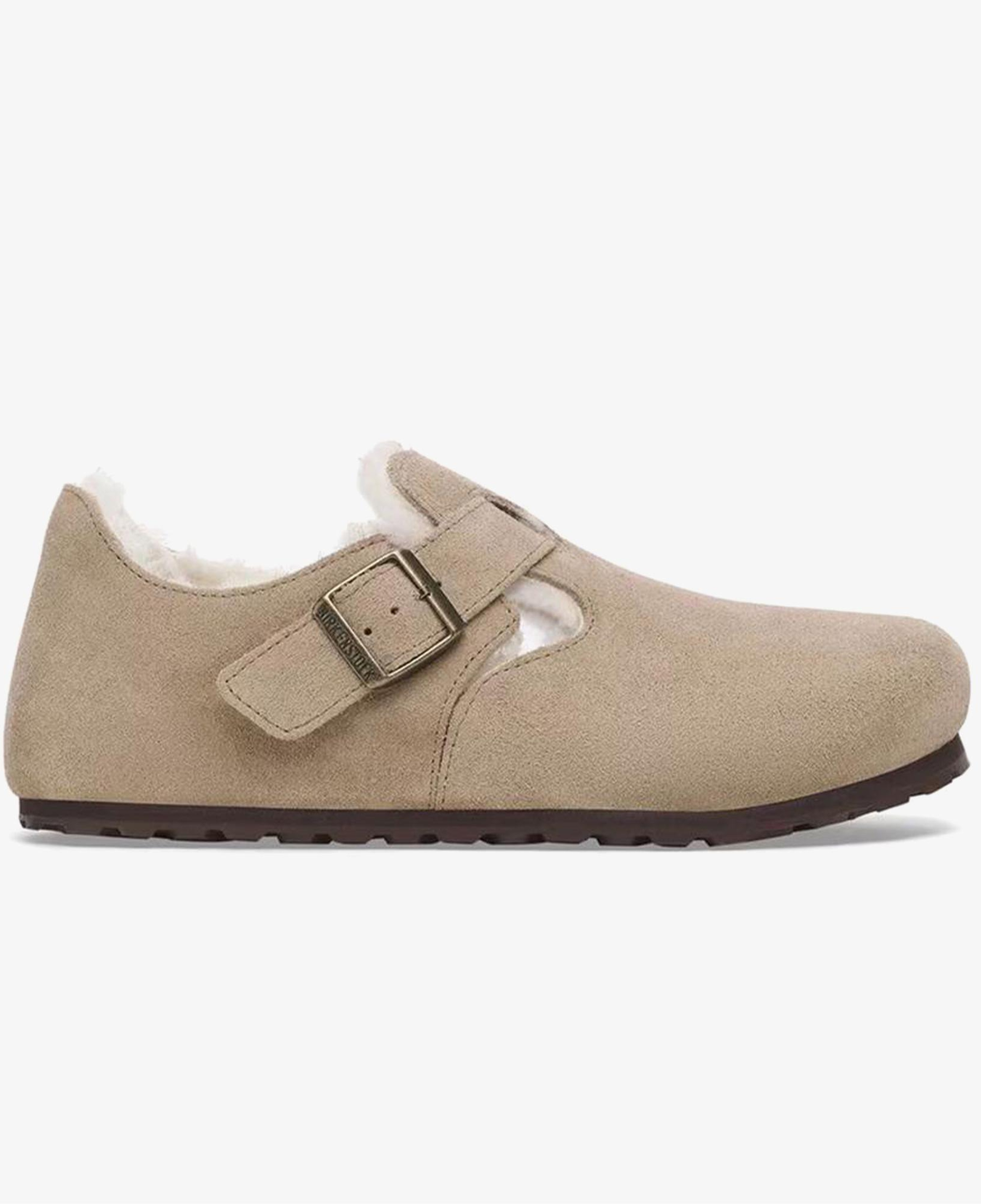 Birkenstock London VL Shearling Kadın Bej Günlük Ayakkabı