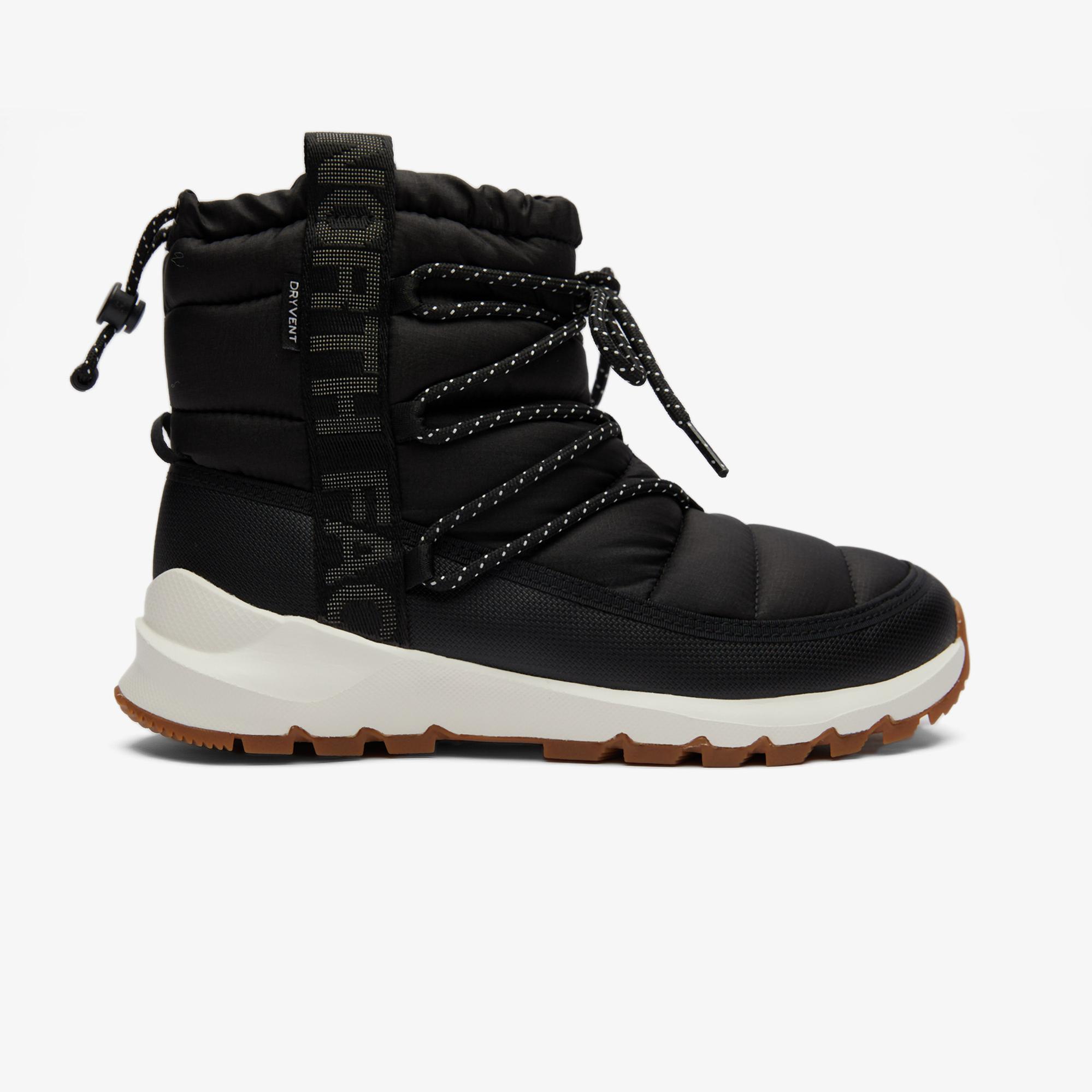 The North Face Thermoball Lace Up Waterproof Kadın Siyah Bot