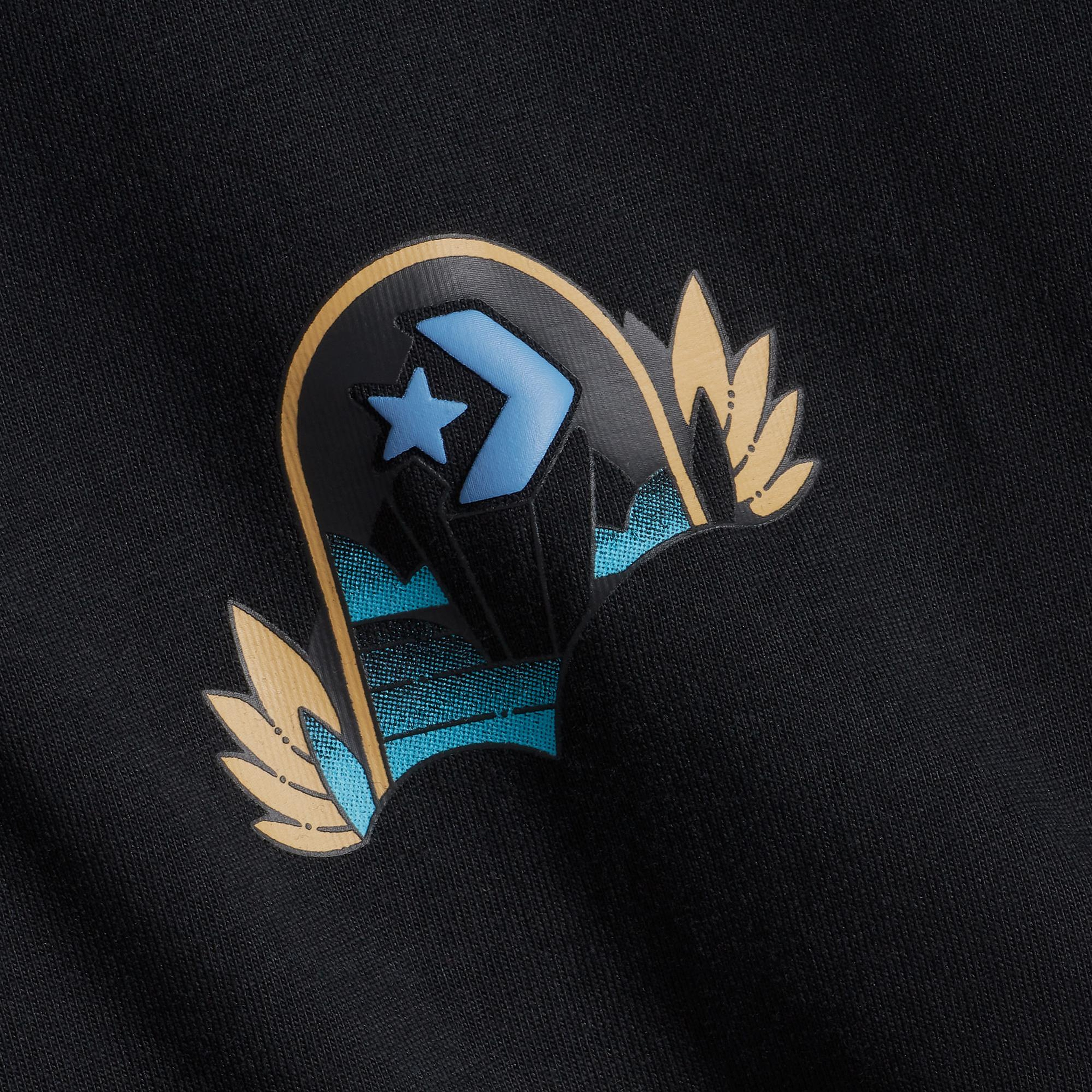 Converse Erkek Siyah T-Shirt