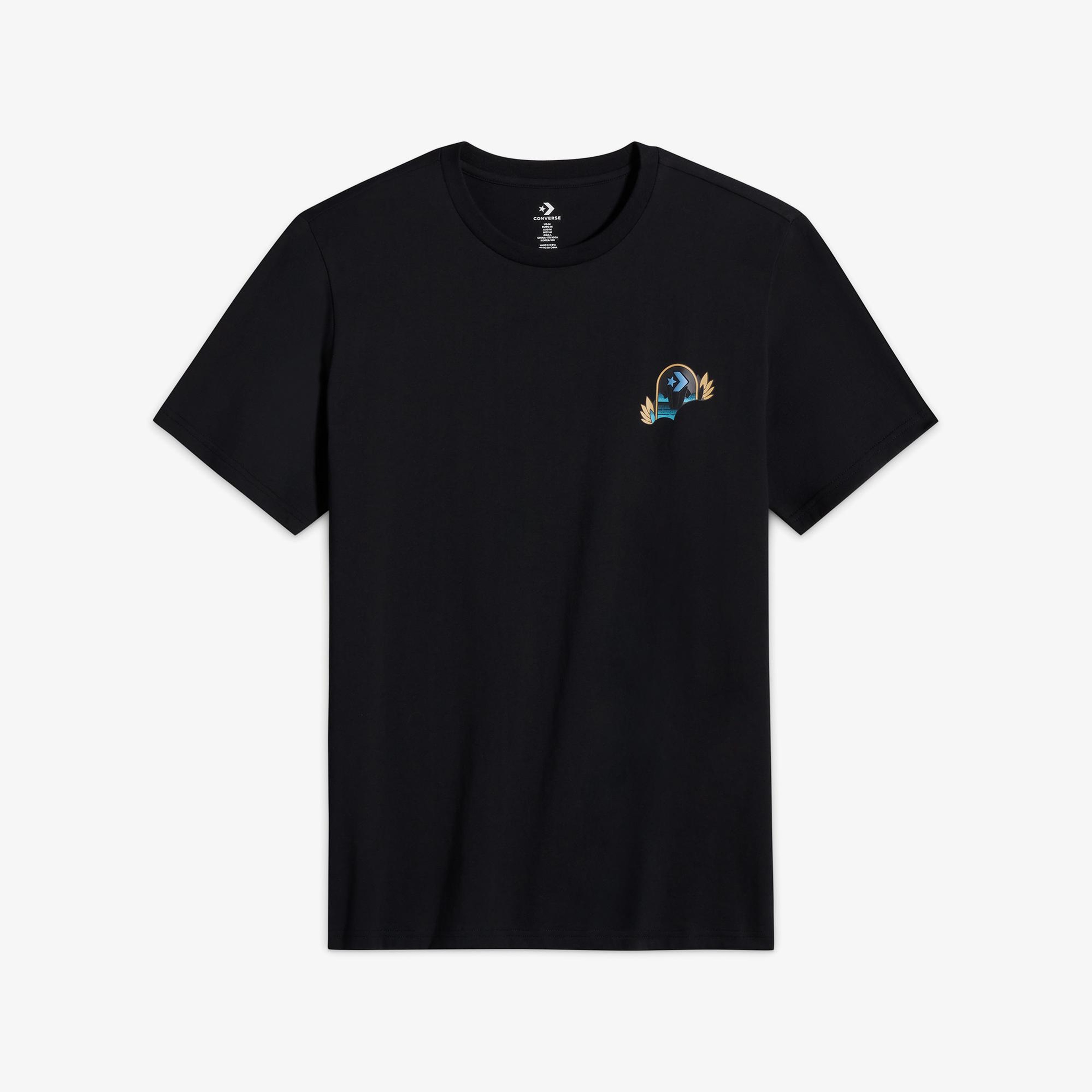 Converse Erkek Siyah T-Shirt