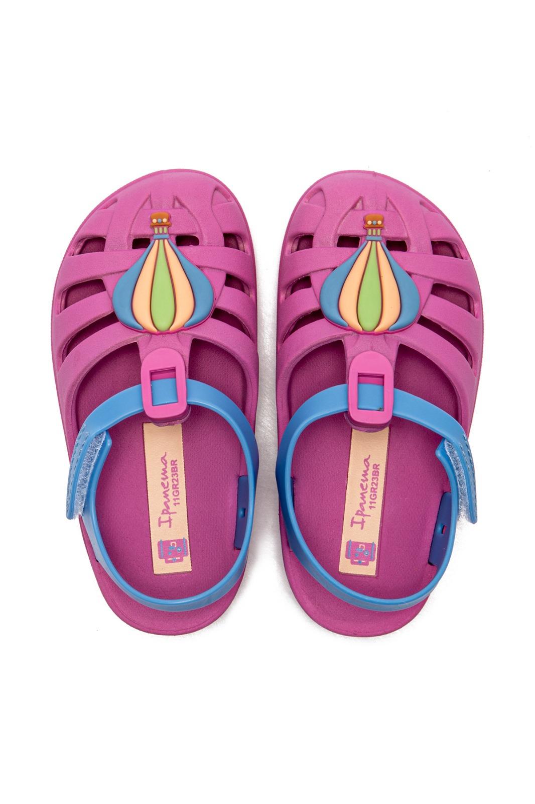 Summer Çocuk Sandalet Lila-Mavi 19/29