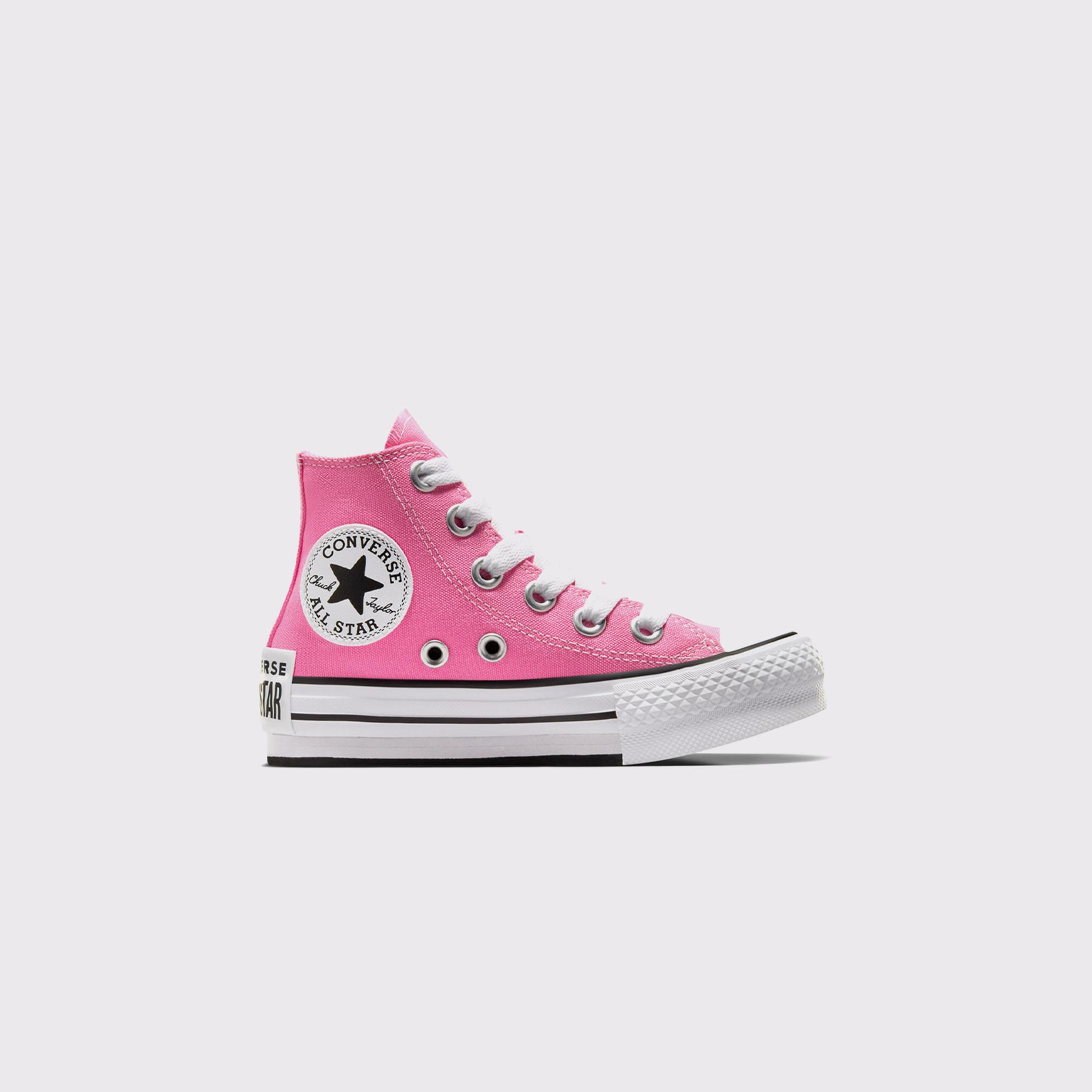 Converse Chuck Taylor All Star EVA Lift Çocuk Pembe Platform Sneaker