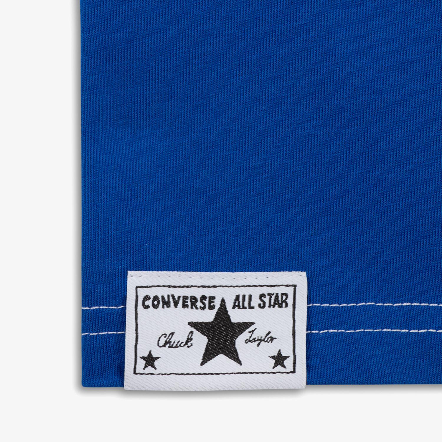Converse Erkek Mavi T-Shirt