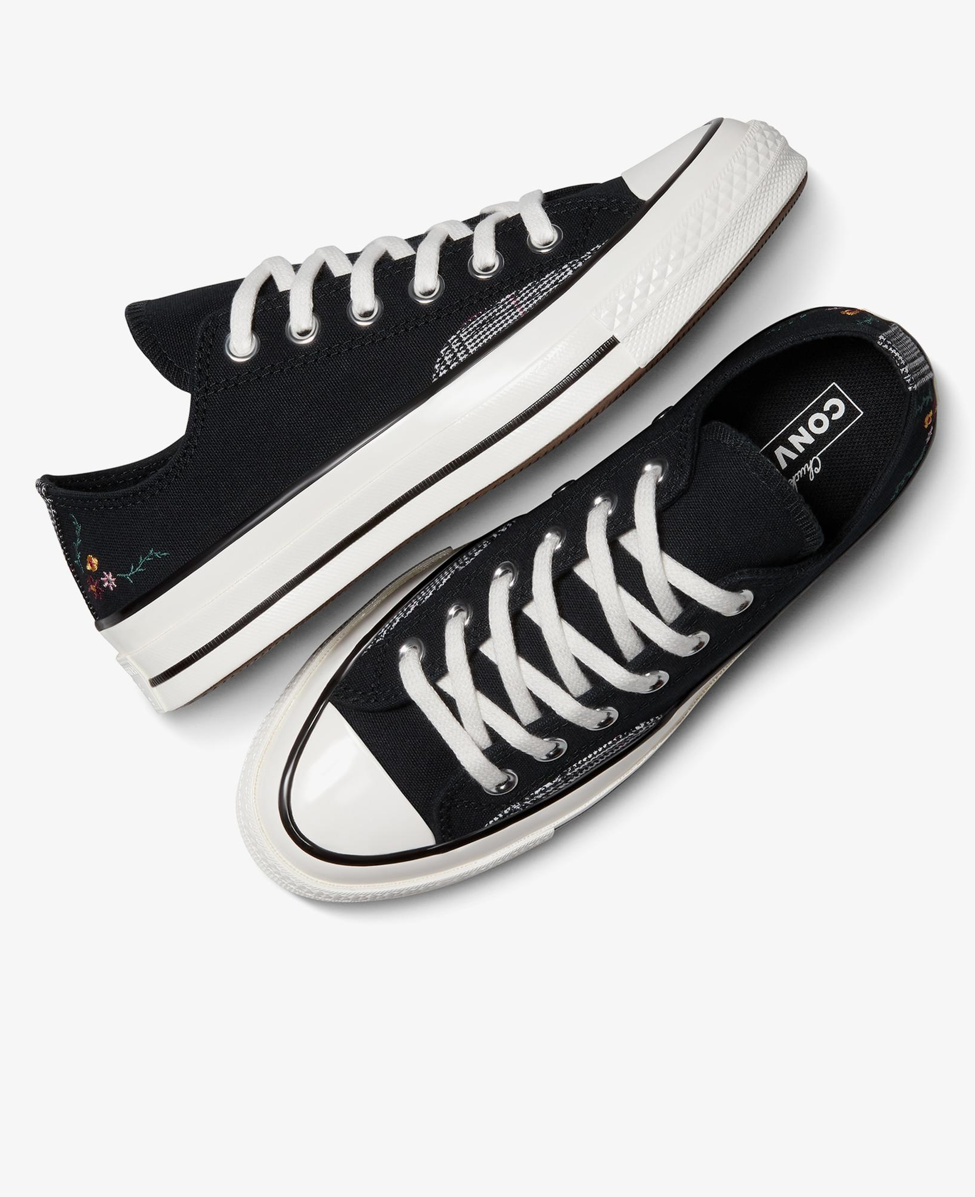 Converse Chuck 70 Varsity Vines Unisex Siyah Sneaker