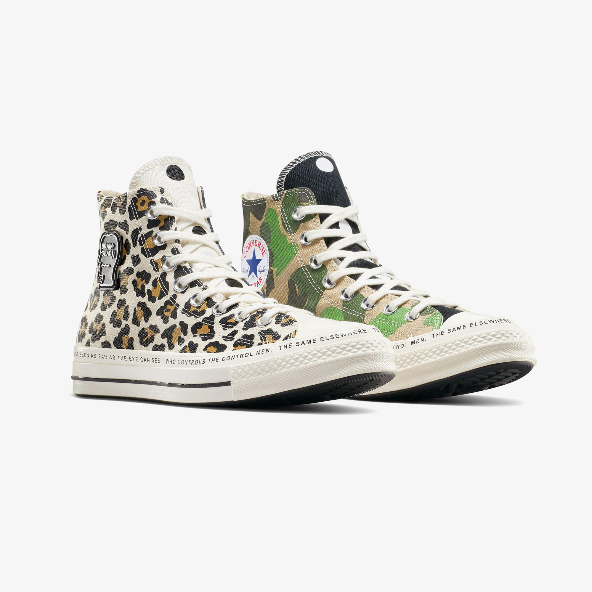 Converse x Brain Dead Chuck 70 Unisex Krem Sneaker