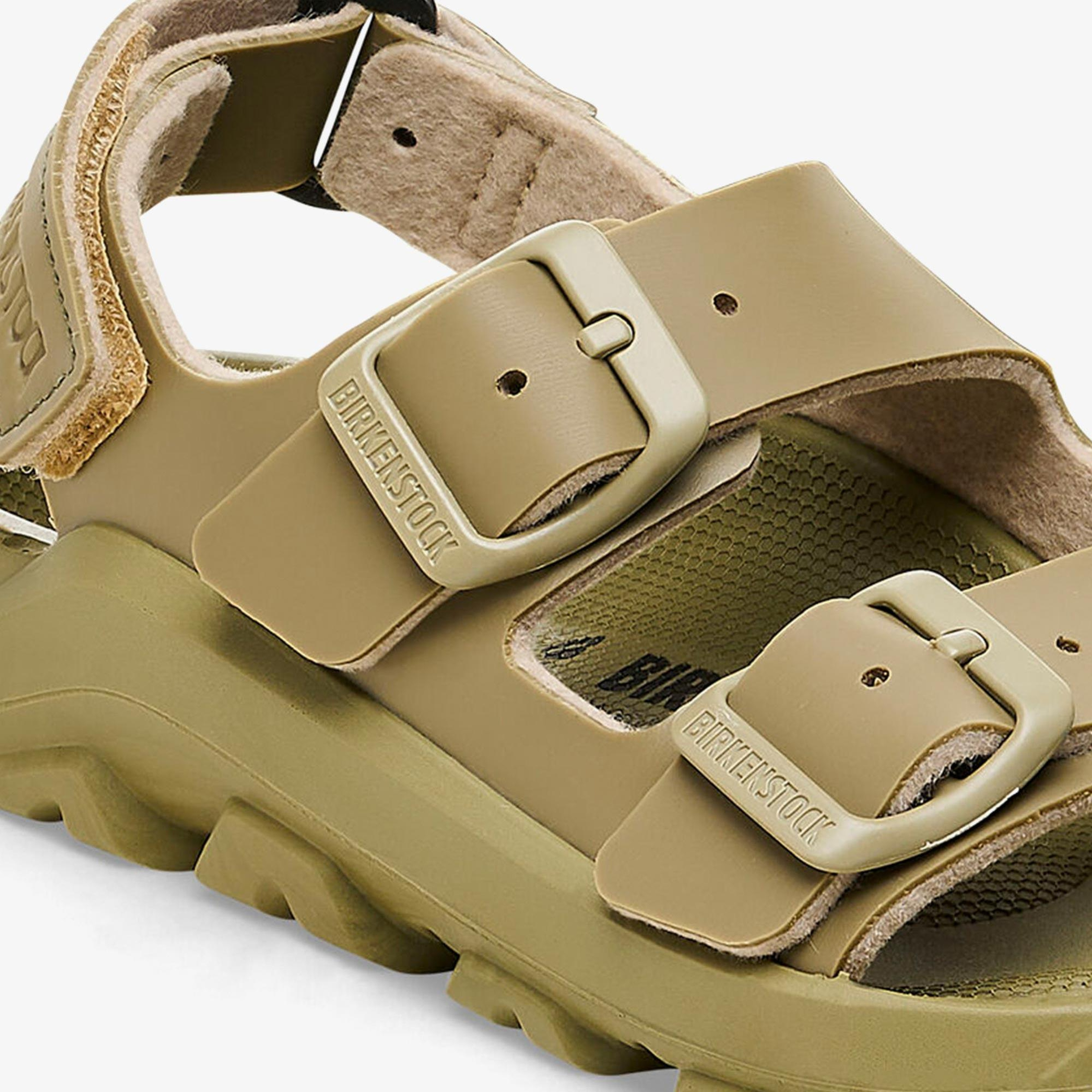 Birkenstock Mogami Bf Çocuk Haki Sandalet