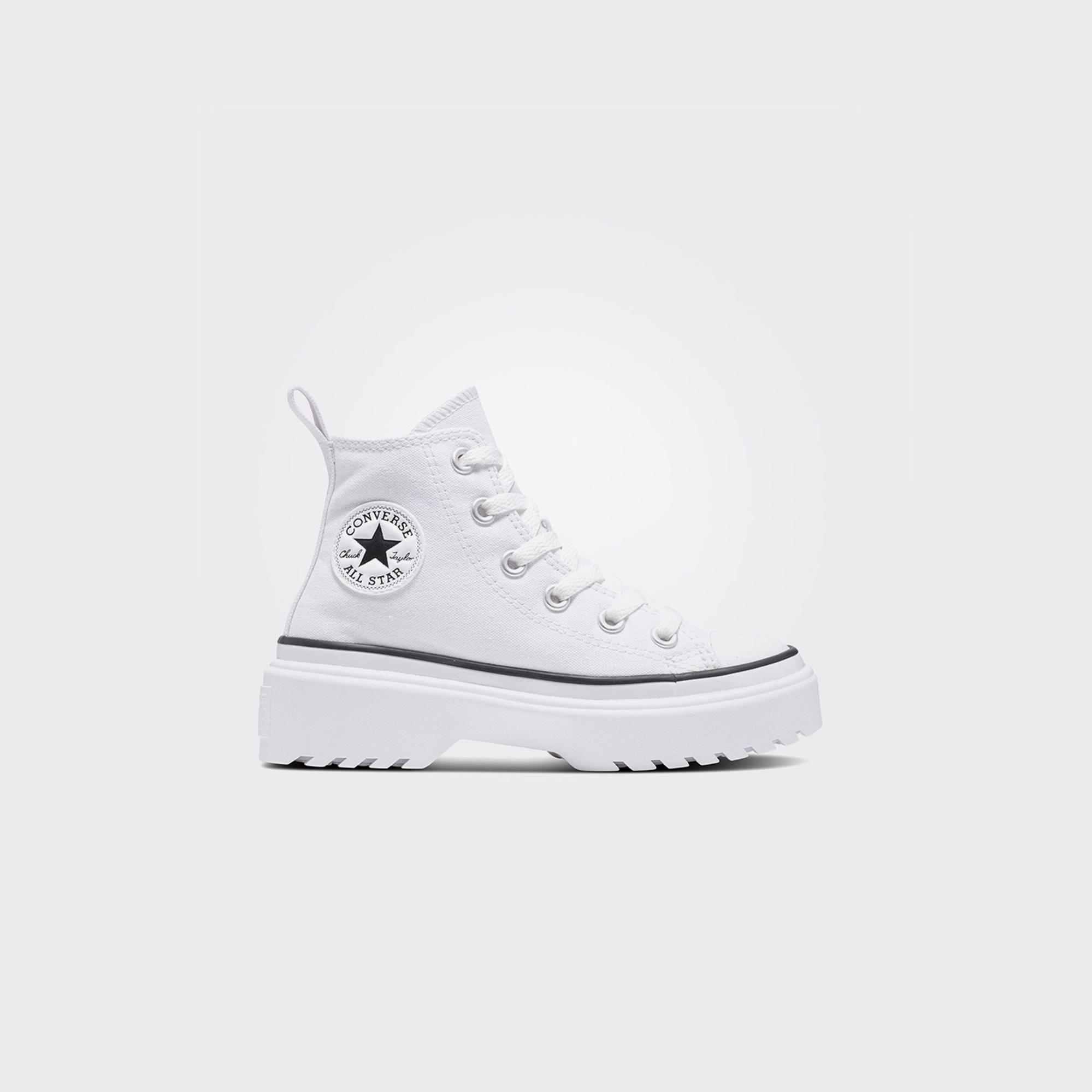 Converse Chuck Taylor All Star Lugged Lift Çocuk Beyaz Platform Sneaker