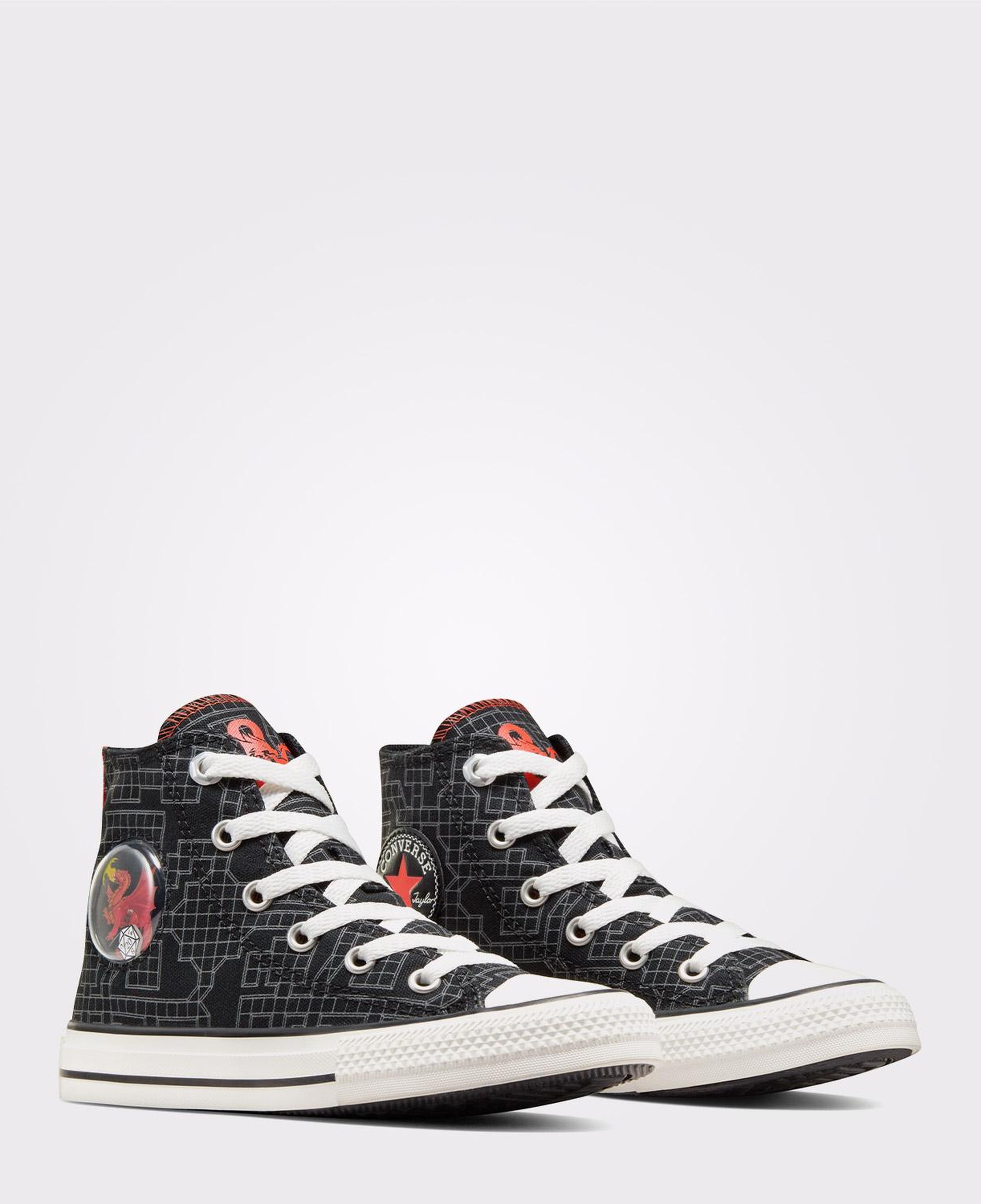 Converse x Dungeons & Dragons Chuck Taylor All Star Çocuk Siyah Sneaker